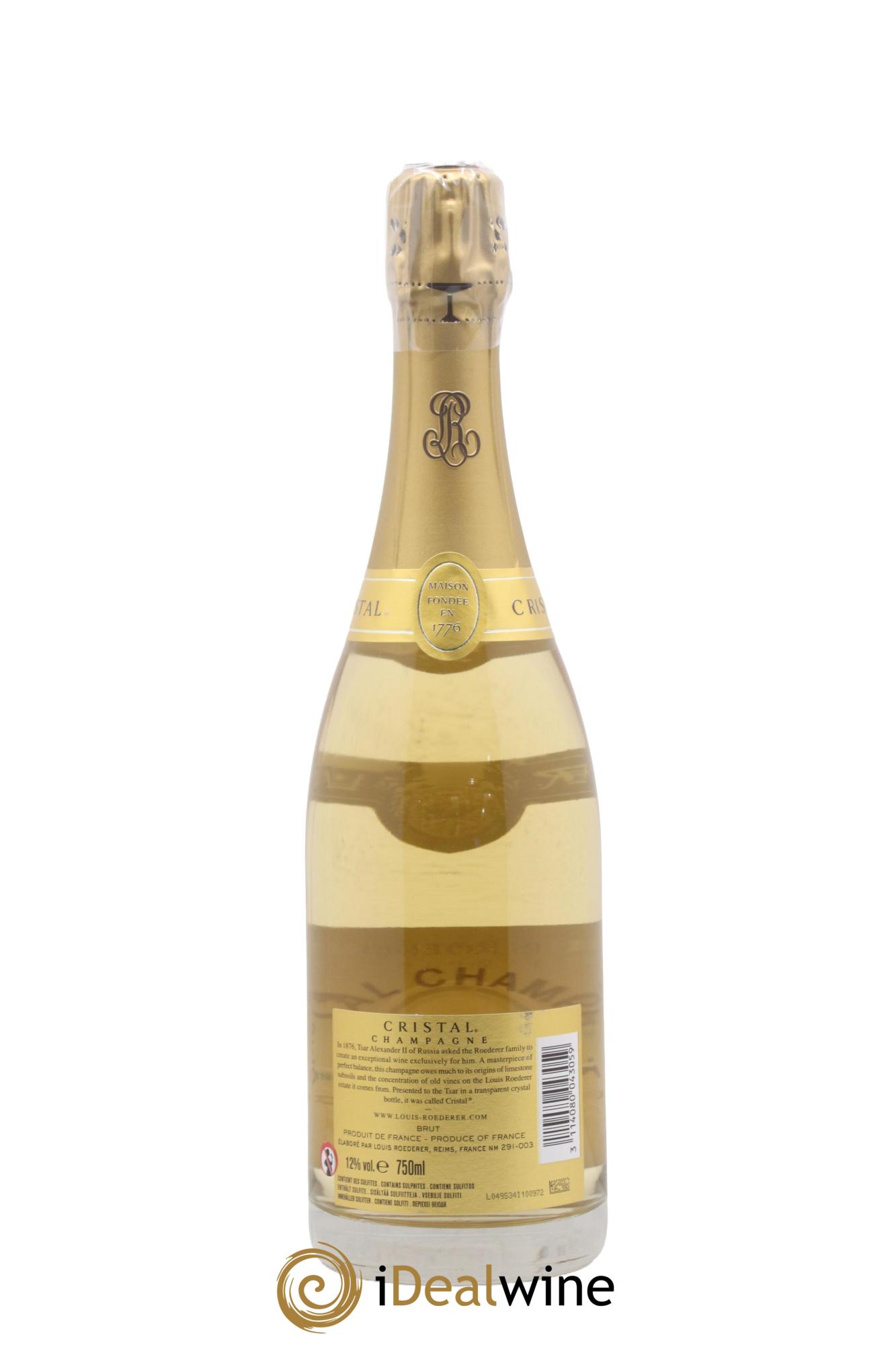 Cristal Louis Roederer 2012 - Lot de 1 bouteille - 2