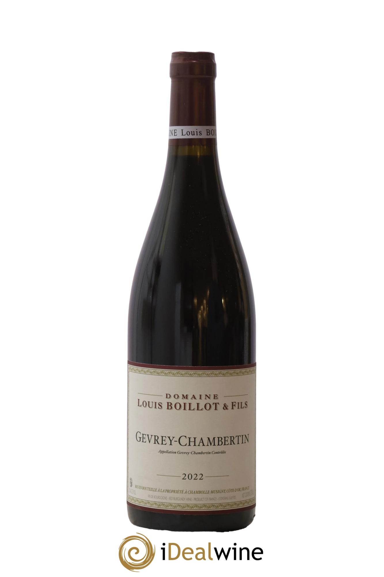 Gevrey-Chambertin Louis Boillot et Fils 2022 - Lot of 1 bottle - 0