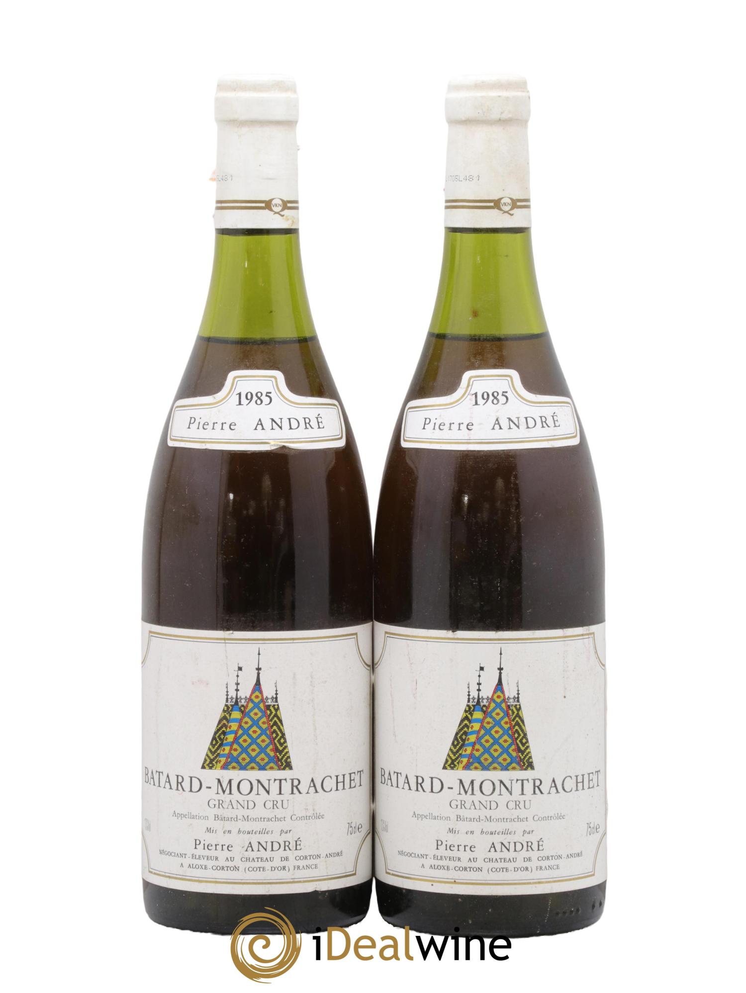 Bâtard-Montrachet Grand Cru Pierre André 1985 - Lot of 2 bottles - 0