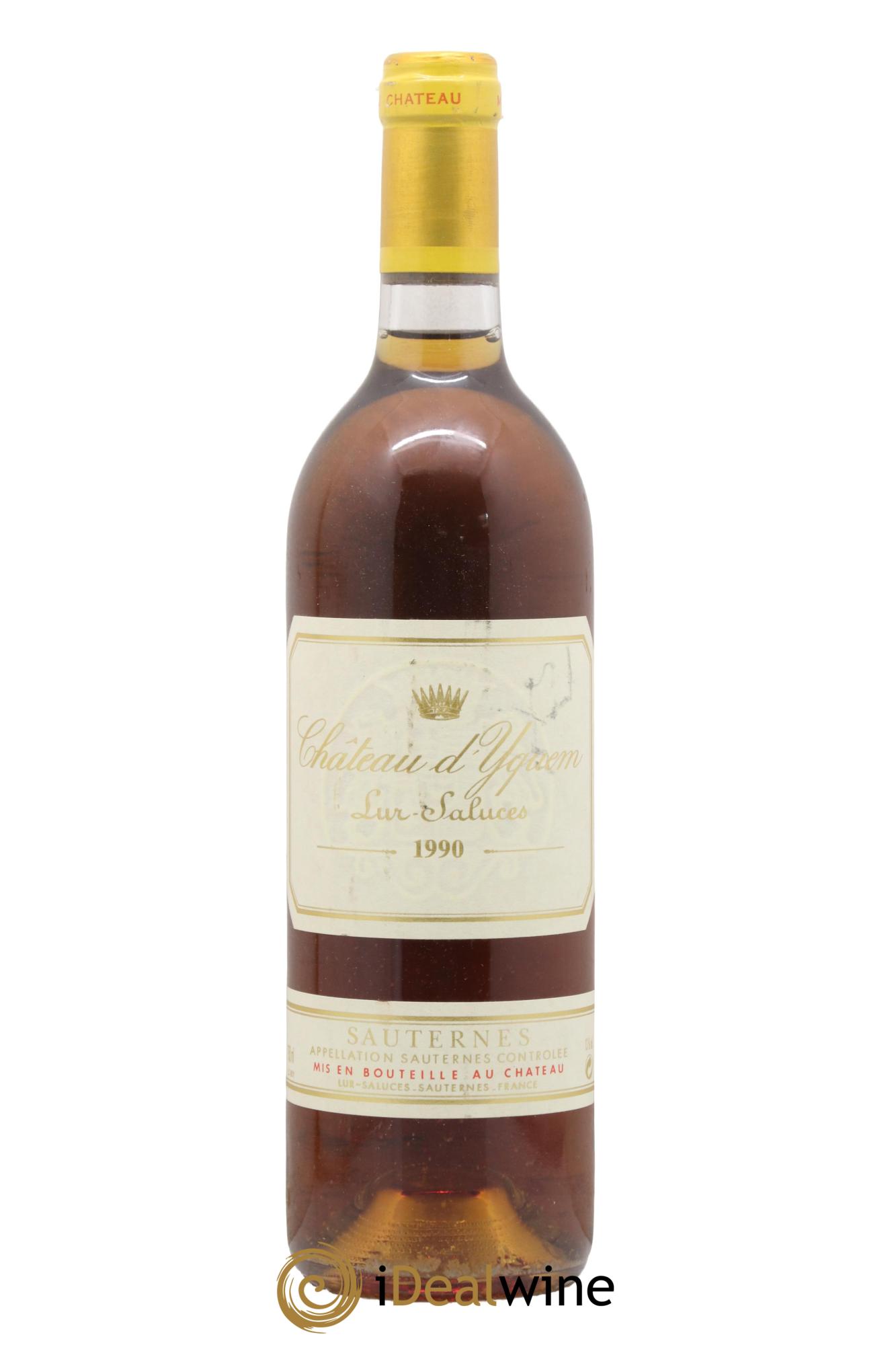 Château d' Yquem 1er Cru Classé Supérieur 1990 - Lot of 1 bottle - 0