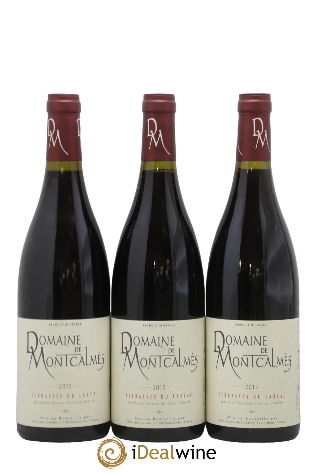Coteaux du Languedoc Domaine de Montcalmès Frédéric Pourtalié 2015 - Lotto di 3 bottiglie - 0