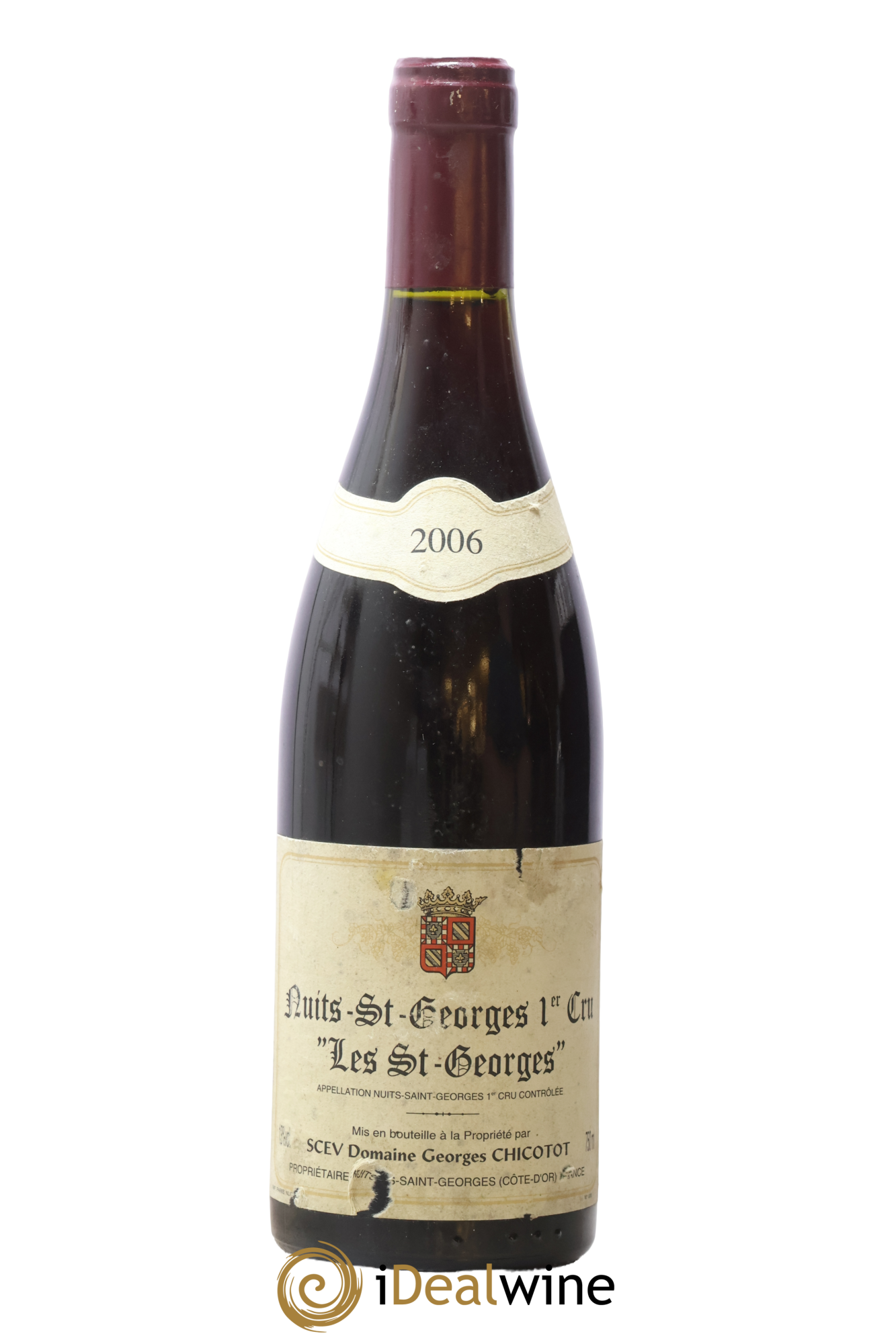 Nuits-Saint-Georges 1er Cru Les Saint-Georges Chicotot 2006 - Posten von 1 Flasche - 0