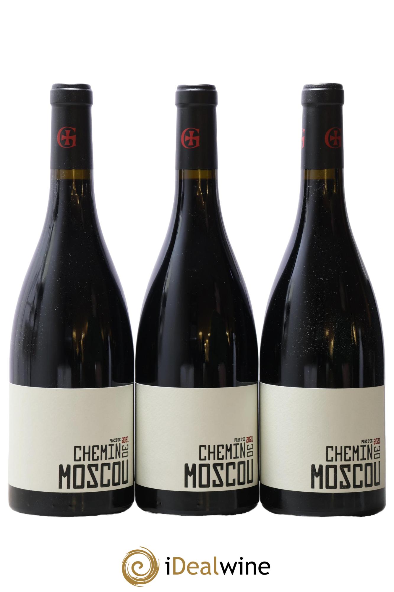Pays d'Oc Chemin De Moscou Gayda 2021 - Lot de 3 bouteilles - 0