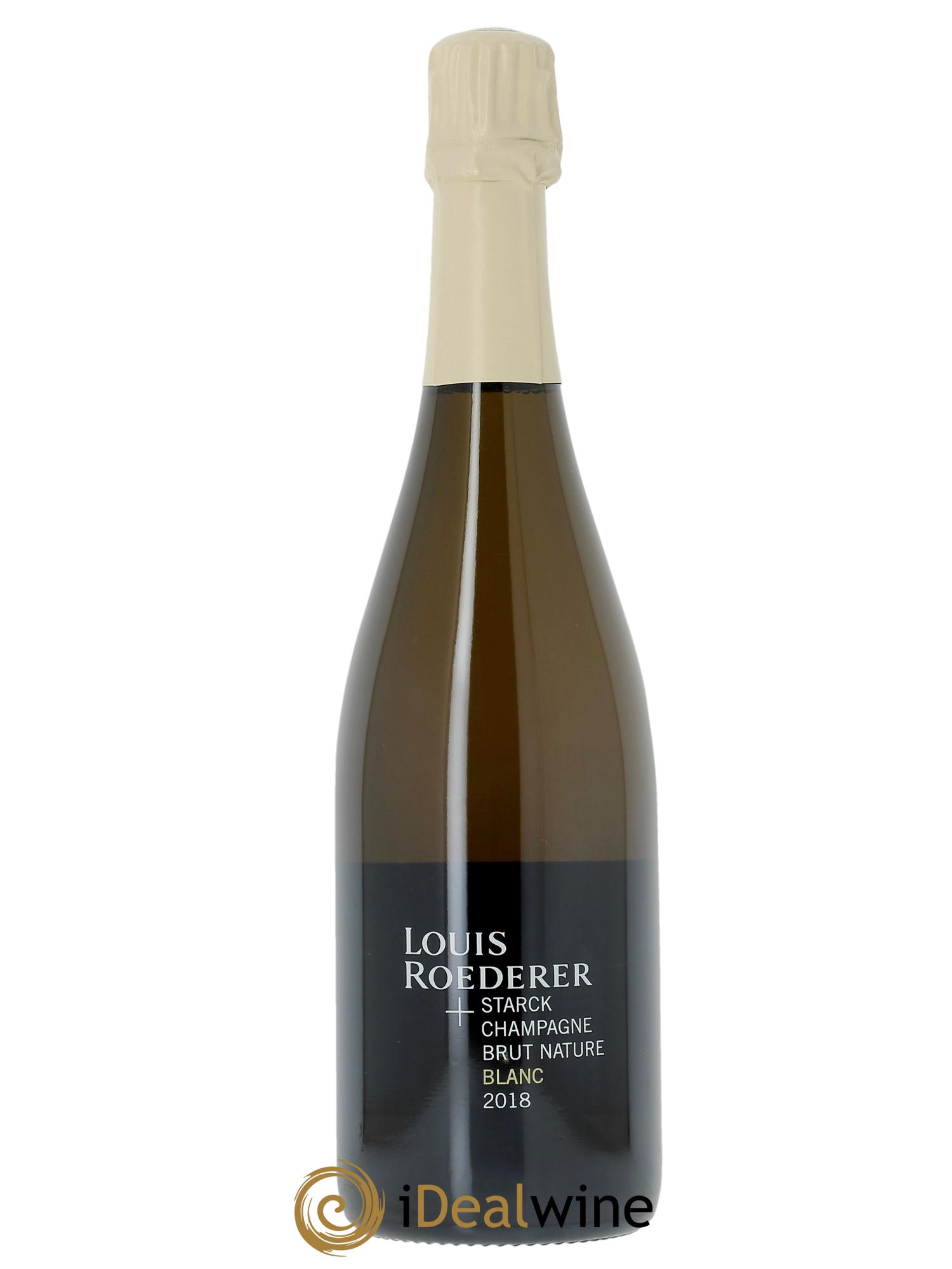 Edition limitée Starck Brut Nature Louis Roederer  2018 - Lot de 1 bouteille - 1