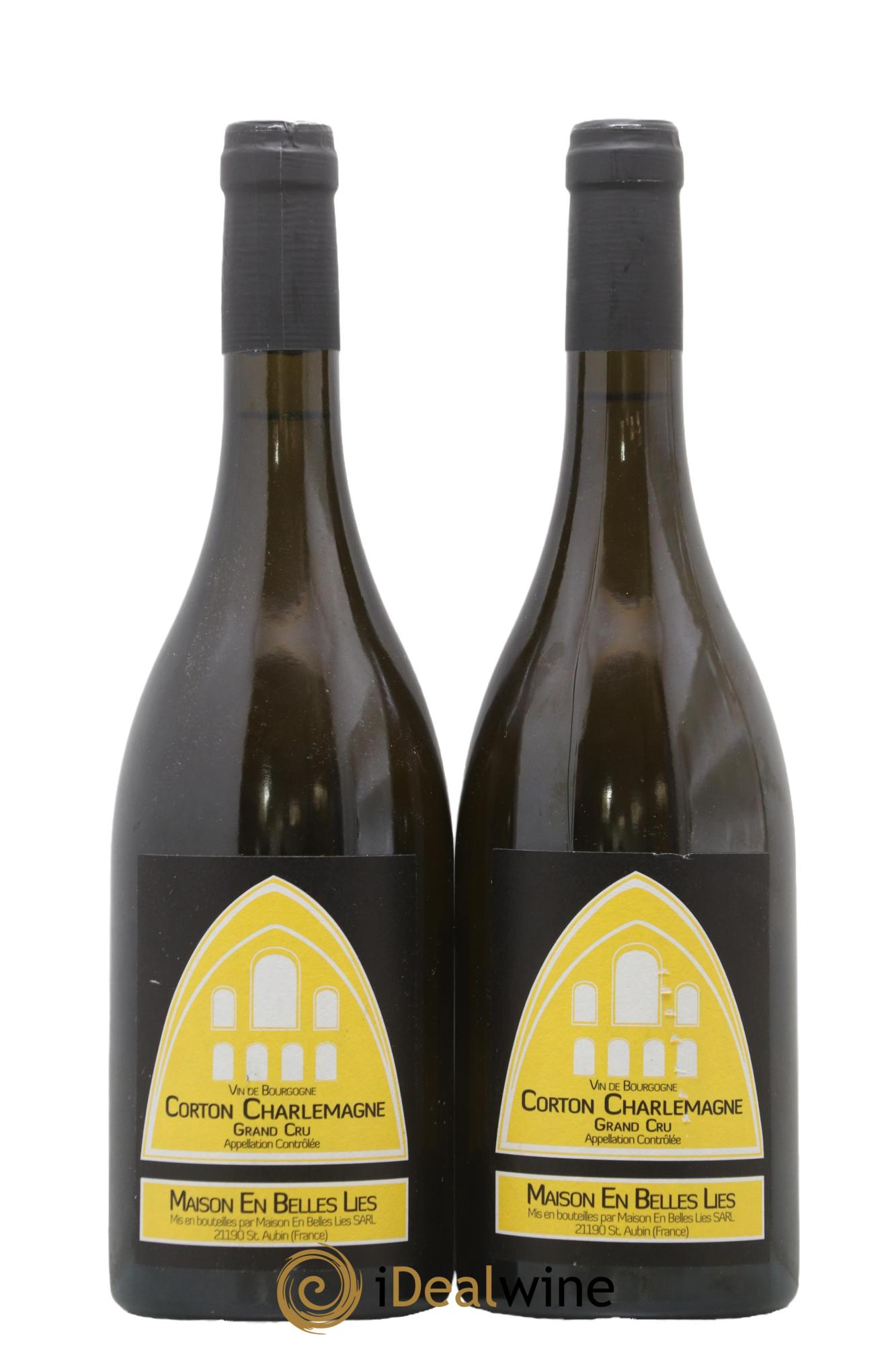 Corton-Charlemagne Grand Cru Maison En Belles Lies 2015 - Posten von 2 Flaschen - 0