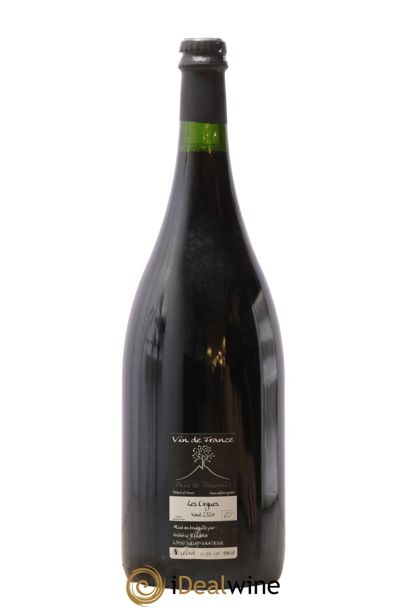 Vin de France Les Orgues Vignoble de l'Arbre Blanc  2020 - Lot de 1 magnum - 1