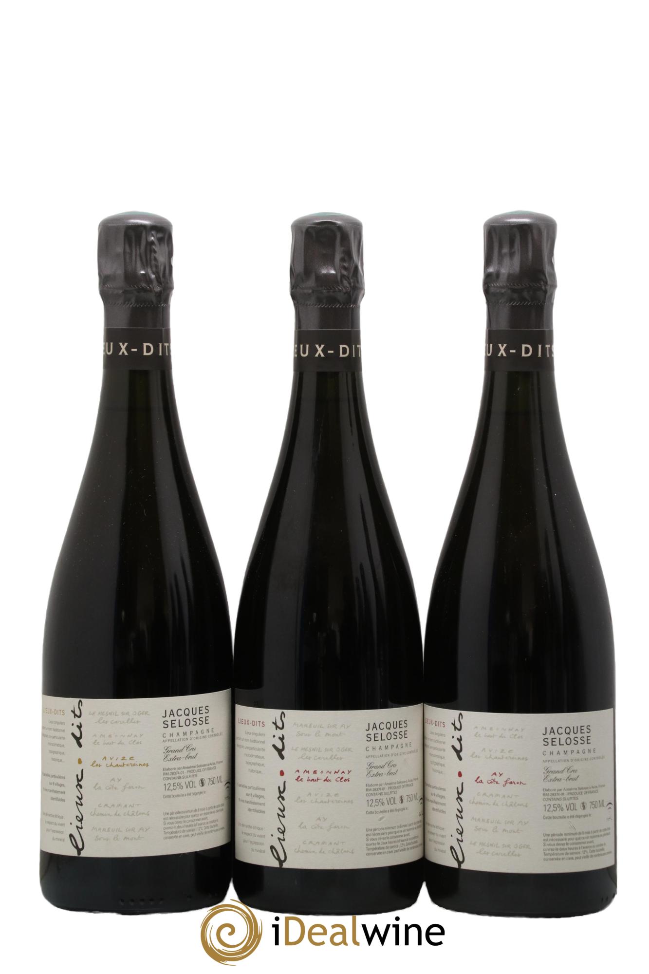 Caisse Collection Lieux-dits Jacques Selosse - Lot de 6 bouteilles - 2
