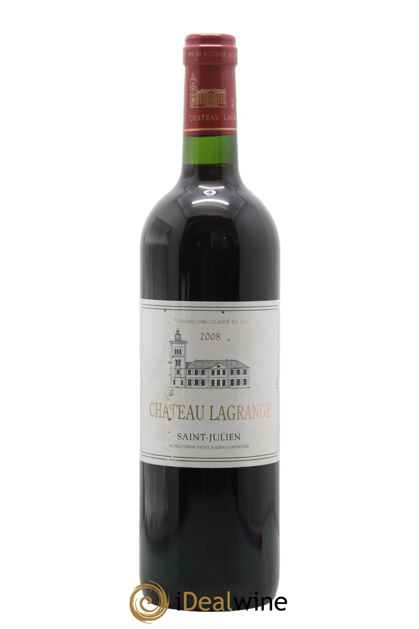 Château Lagrange 3ème Grand Cru Classé 2008 - Lot de 1 bouteille - 0