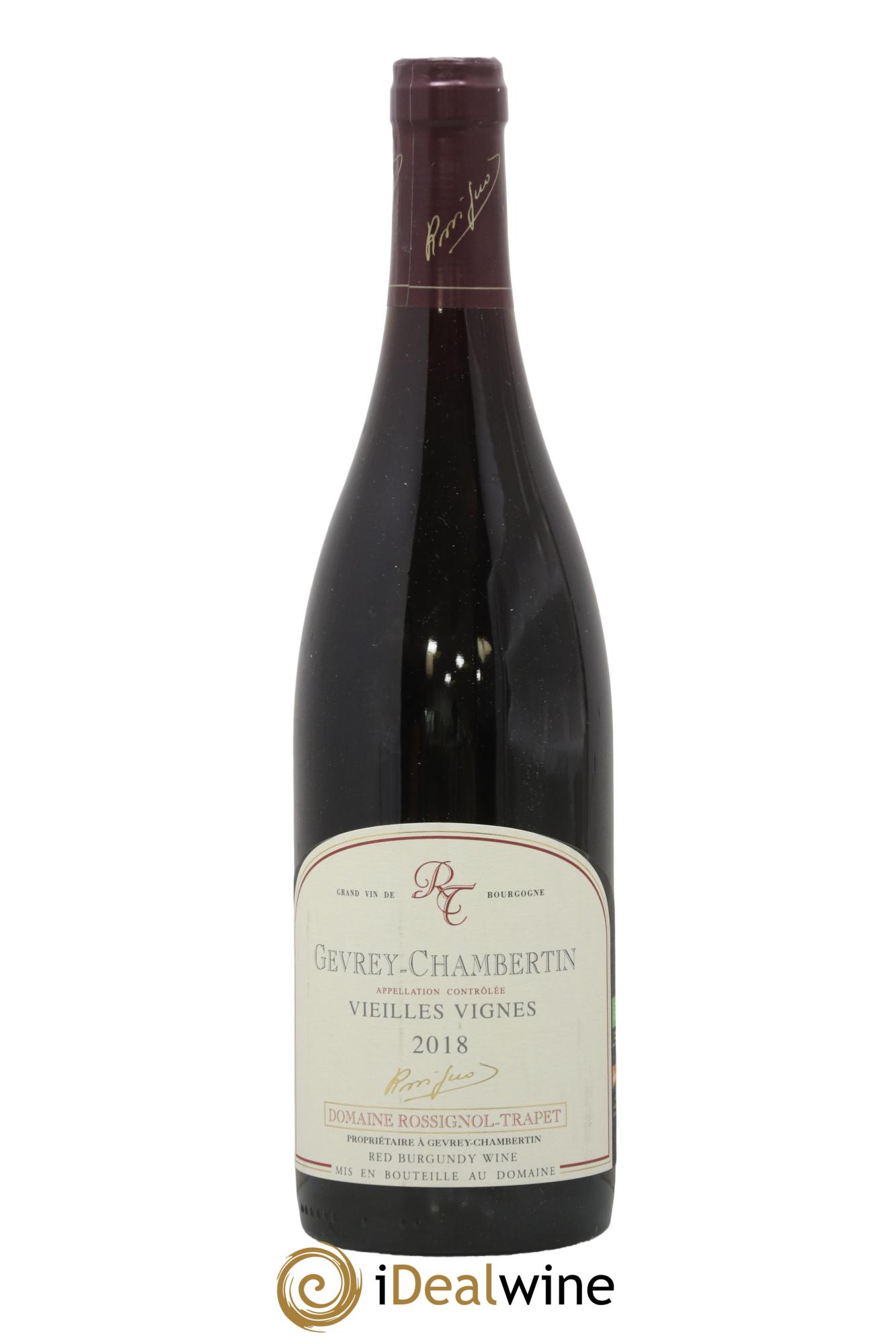 Gevrey-Chambertin Vieilles vignes Rossignol-Trapet (Domaine) 2018 - Lot de 1 bouteille - 0