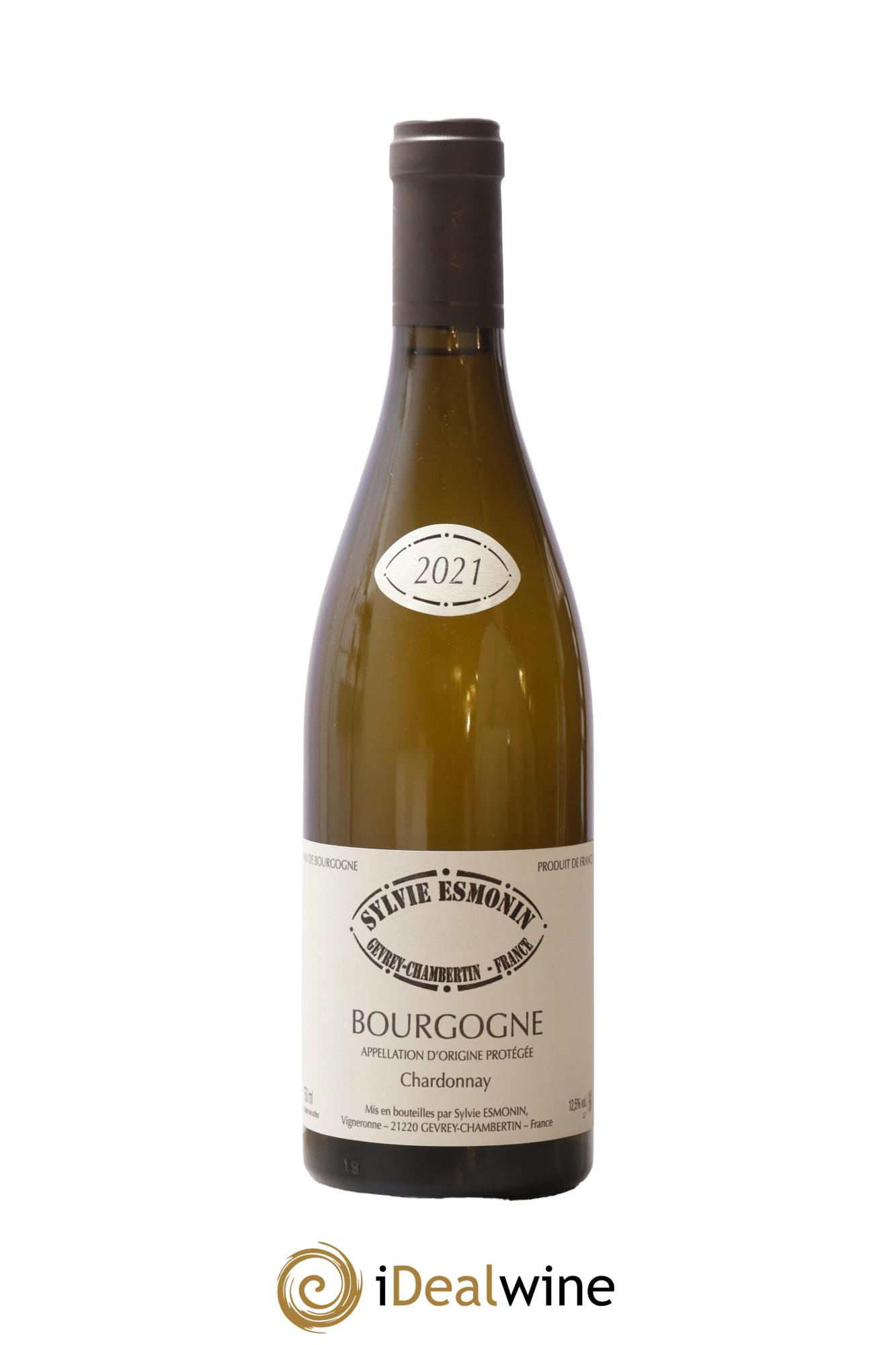 Bourgogne Chardonnay Sylvie Esmonin 2021 - Lot de 1 bouteille - 0
