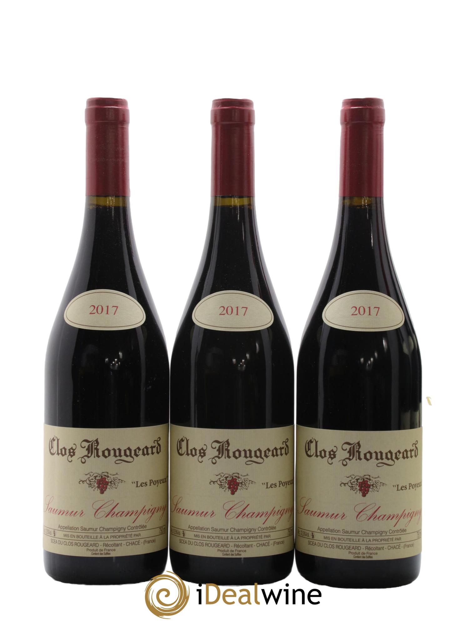 Saumur-Champigny Les Poyeux Clos Rougeard 2017 - Lot de 6 bouteilles - 1