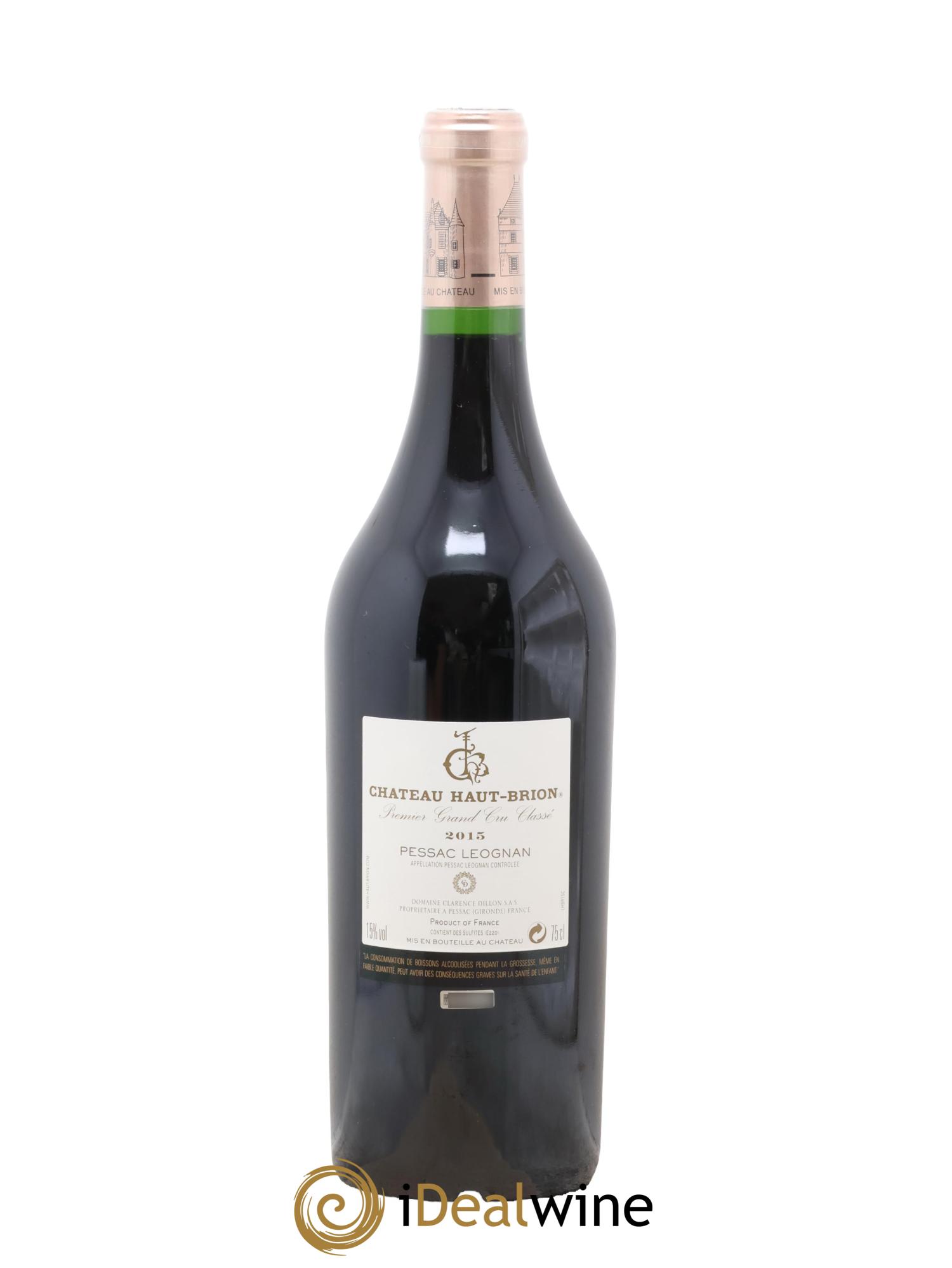 Château Haut Brion 1er Grand Cru Classé 2015 - Lotto di 1 bottiglia - 1