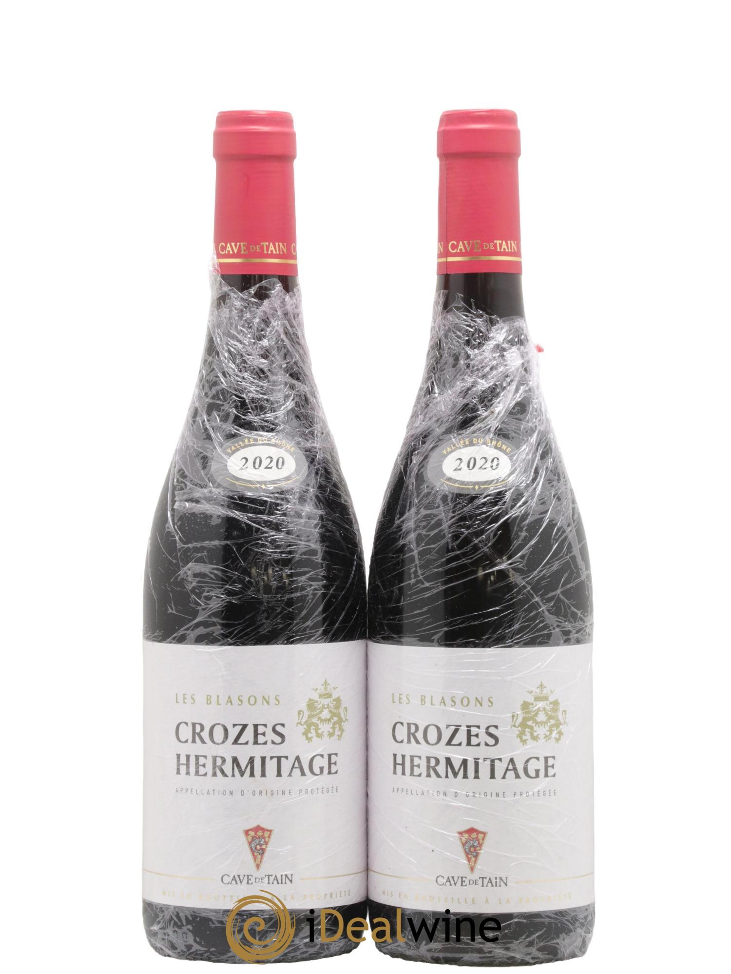 Crozes-Hermitage Les Blasons Cave De Tain 2020 - Lot de 2 bouteilles - 0