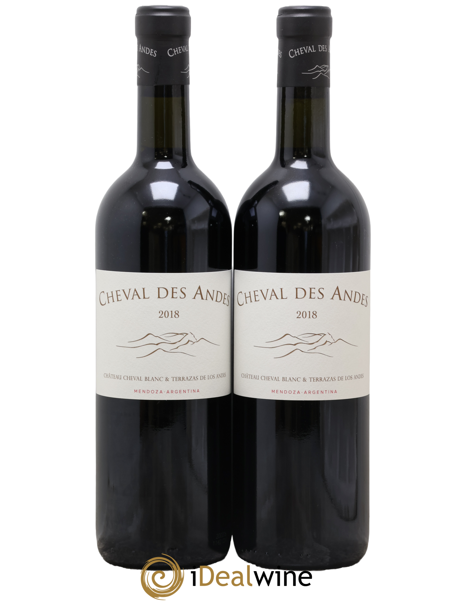 Mendoza Cheval des Andes 2018 - Lot de 2 bouteilles - 0
