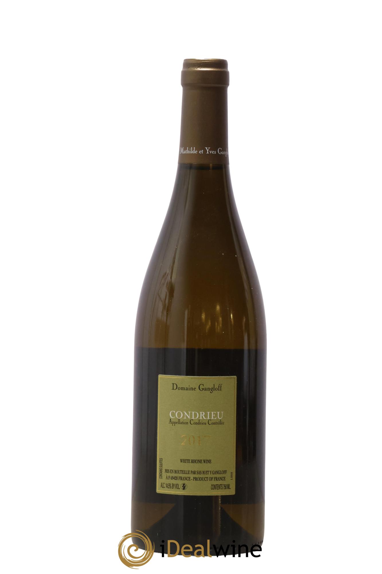 Condrieu Domaine Gangloff (Domaine) 2017 - Lot of 1 bottle - 1