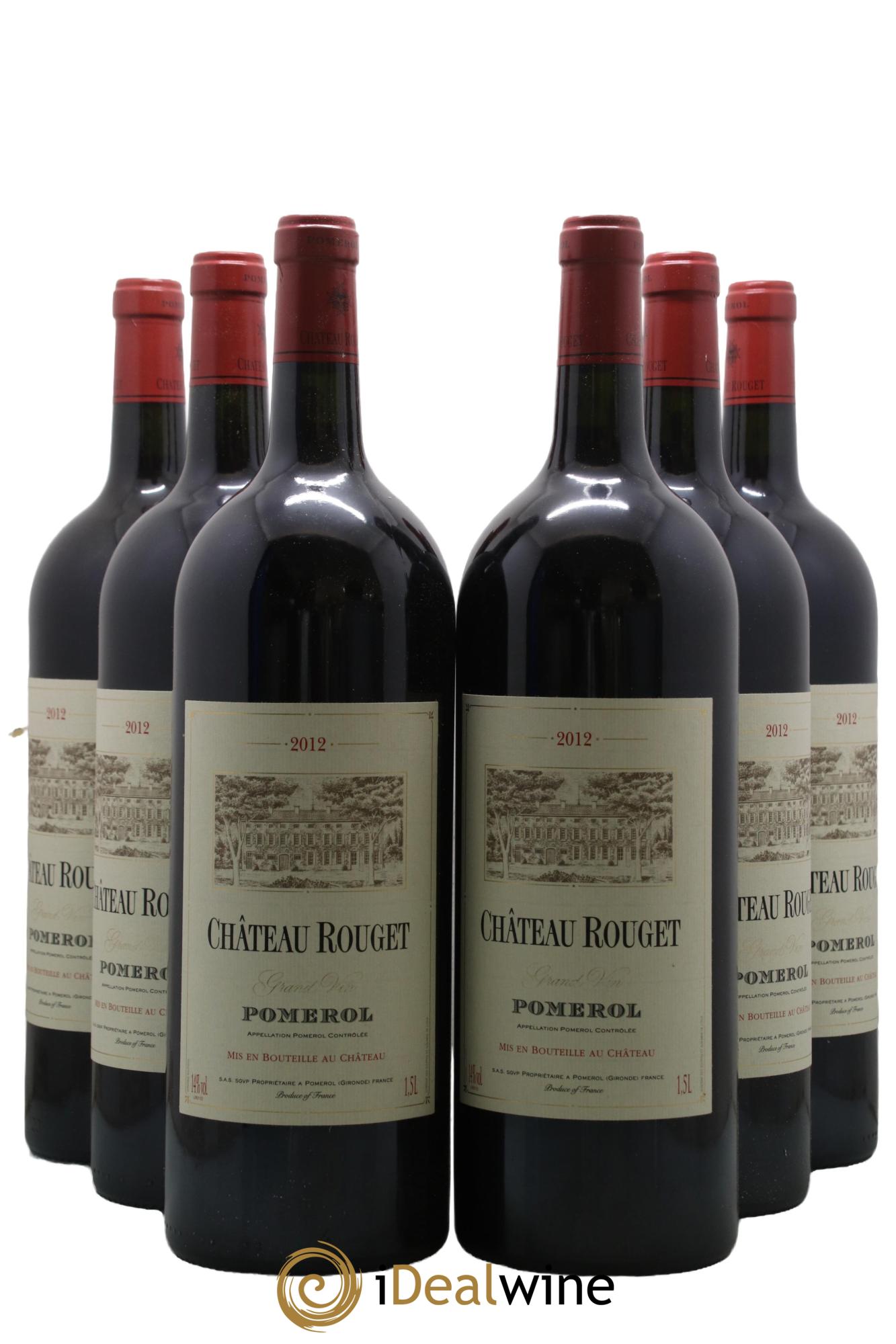 Château Rouget 2012 - Lot of 6 magnums - 0