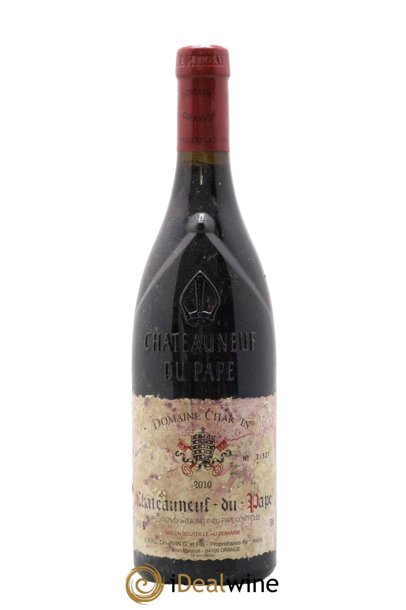 Châteauneuf-du-Pape Charvin (Domaine) 2010 - Lot of 1 bottle - 0