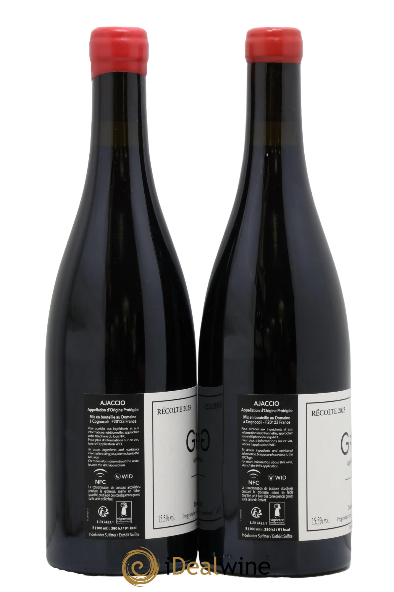 Ajaccio Granit 174 Vaccelli 2023 - Lot of 2 bottles - 1
