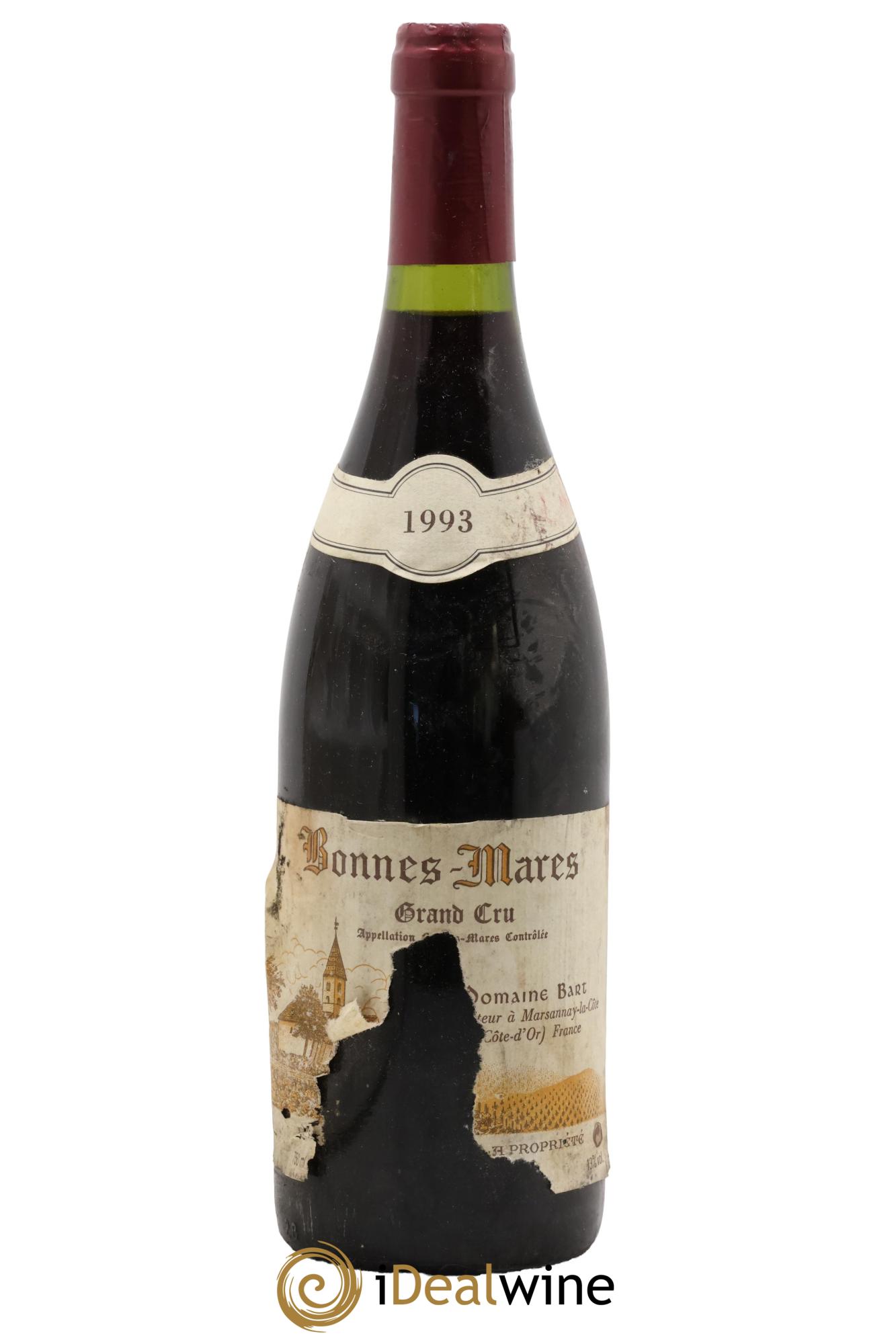 Bonnes-Mares Grand Cru Bart (Domaine) 1993 - Posten von 1 Flasche - 0