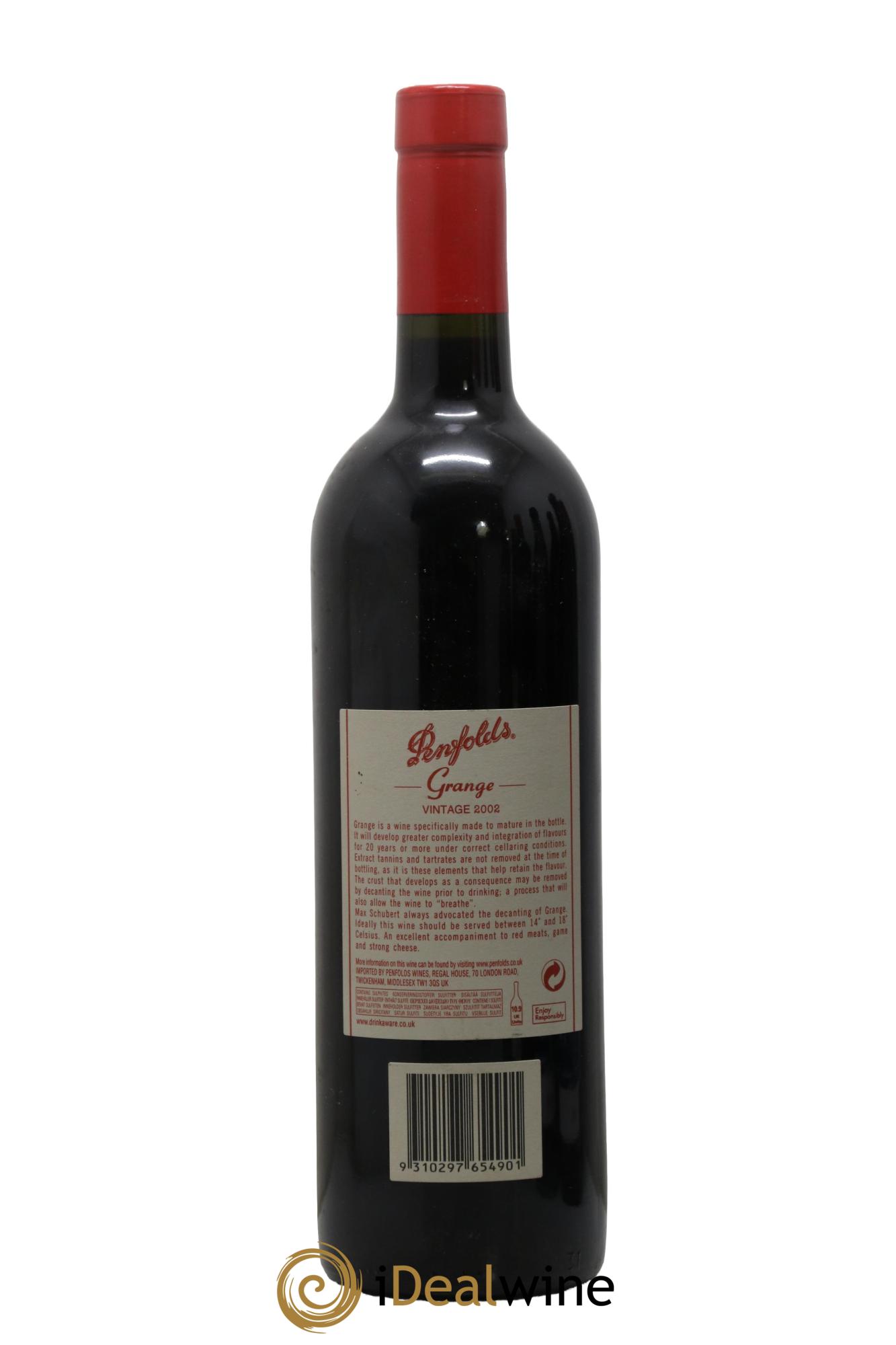 South Australia Penfolds Wines Grange 2002 - Lotto di 1 bottiglia - 1