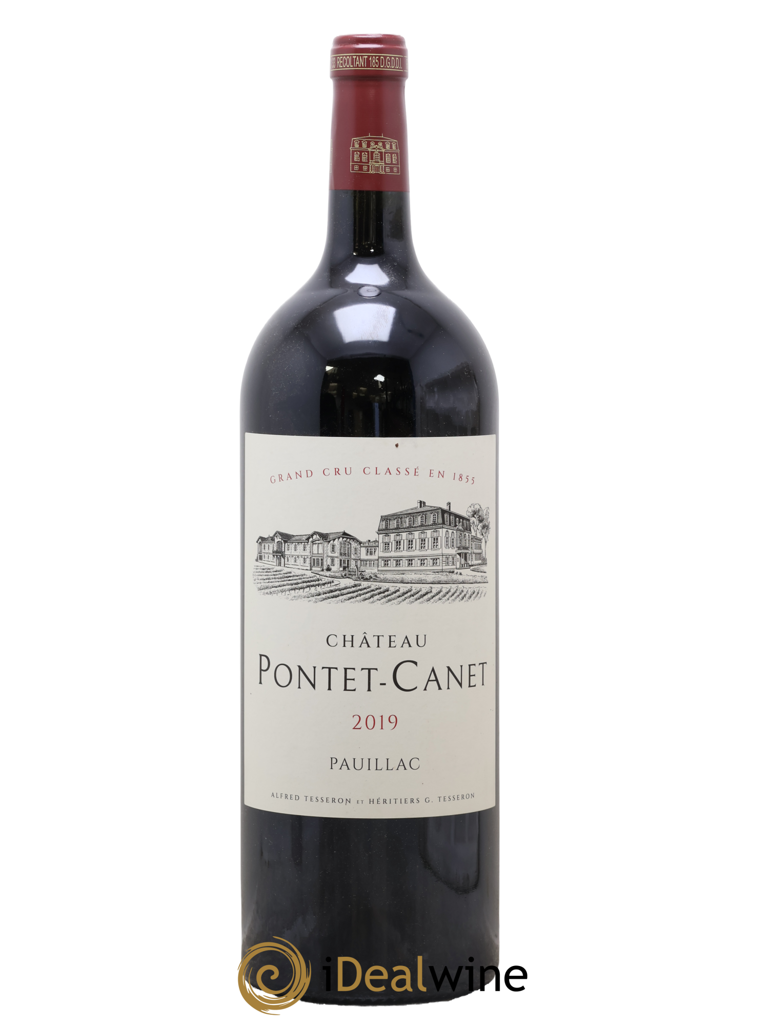 Château Pontet Canet 5ème Grand Cru Classé 2019 - Lot de 1 magnum - 0