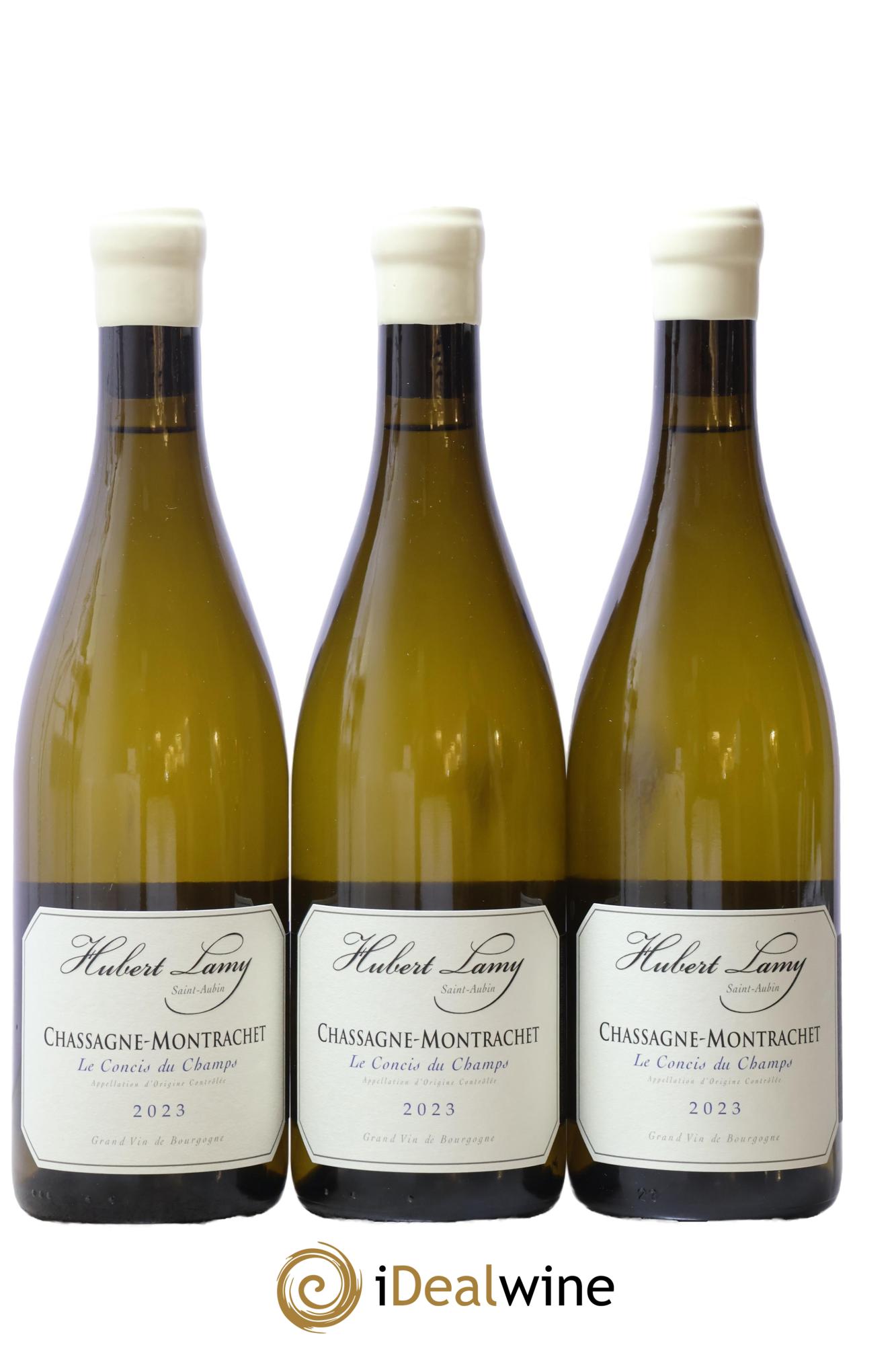 Chassagne-Montrachet Le Concis du Champs Hubert Lamy 2023 - Lot de 3 bouteilles - 0