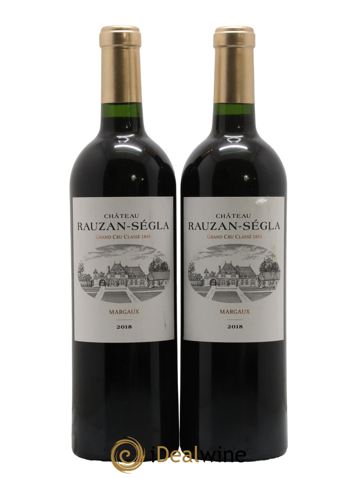 Château Rauzan Ségla Grand Cru Classé 2018 - Lot de 2 bouteilles - 0