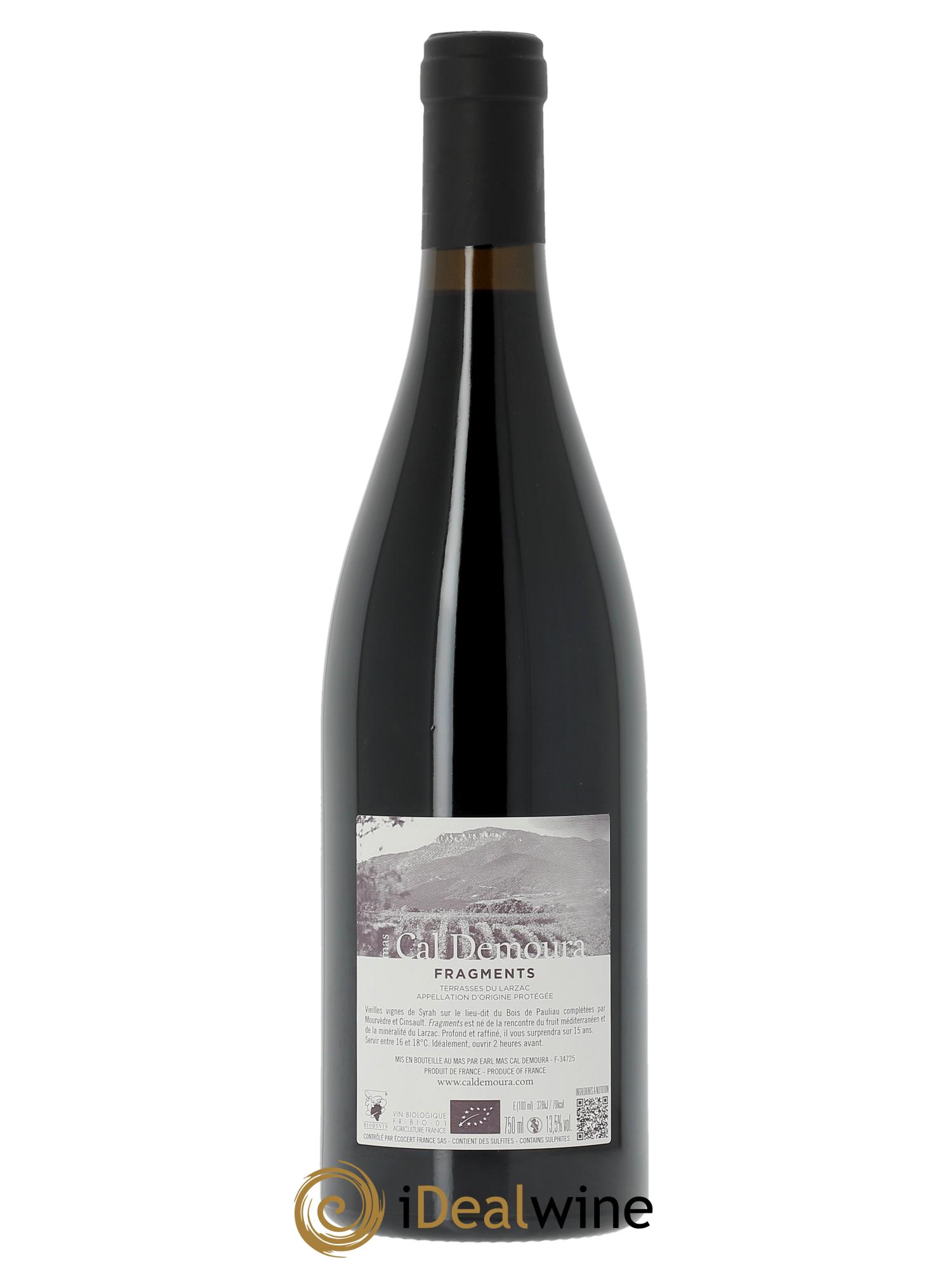 Terrasses du Larzac Fragments Mas Cal Demoura  2023 - Lot de 1 bouteille - 1