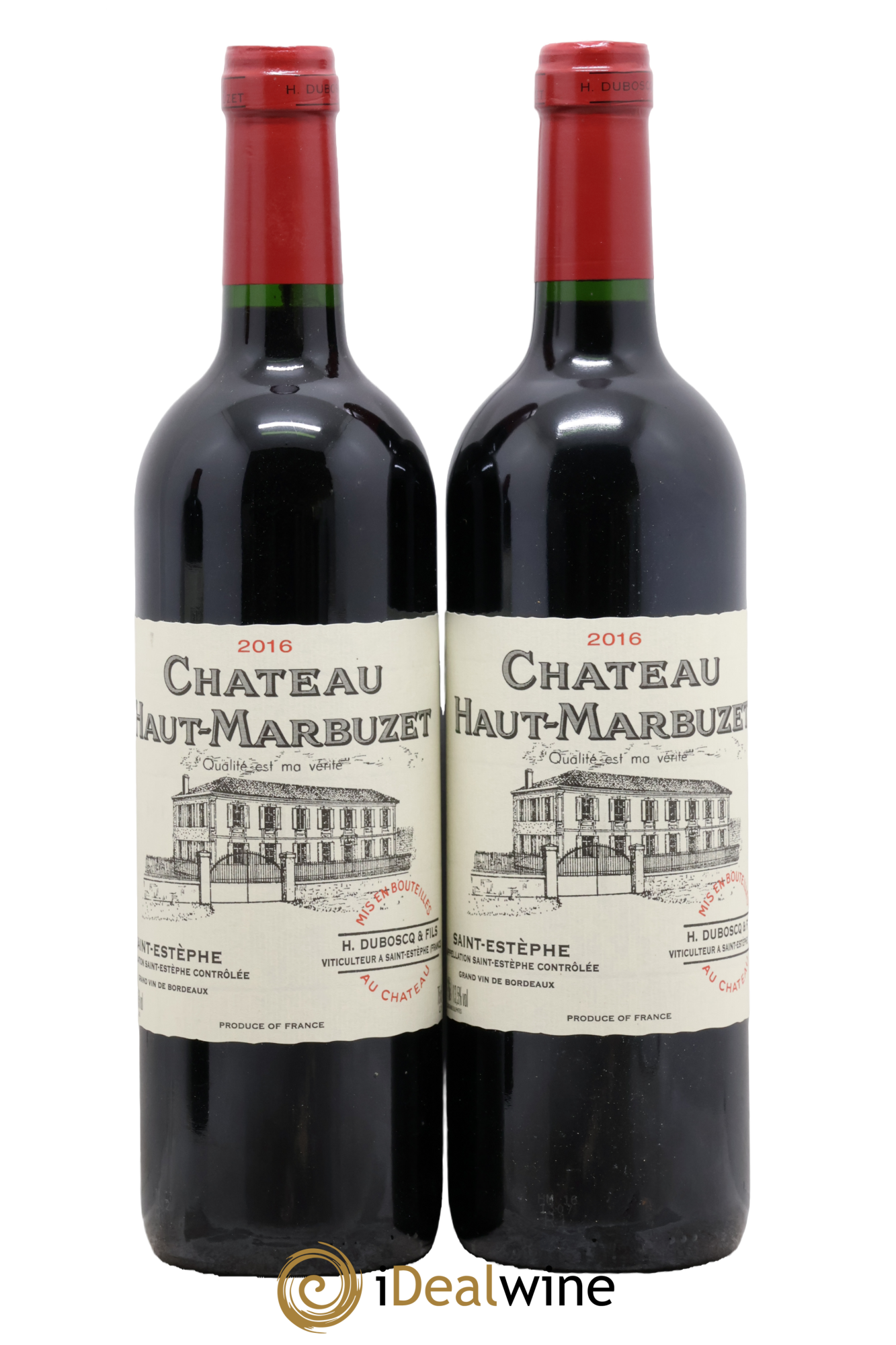 Château Haut Marbuzet 2016 - Lot de 2 bouteilles - 0