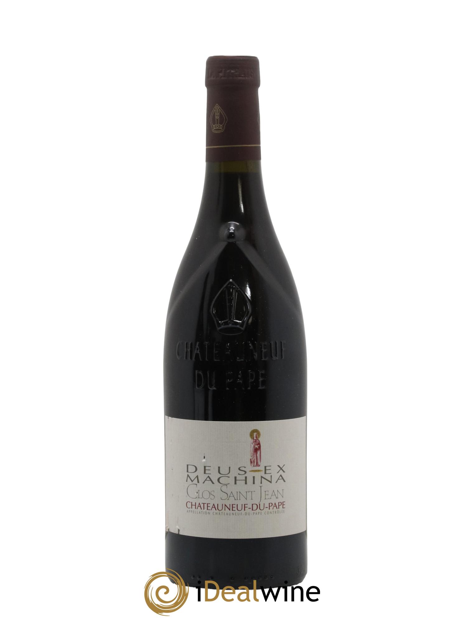 Châteauneuf-du-Pape Clos Saint-Jean Deus Ex Machina Pascal et Vincent Maurel 2017 - Lot de 1 bouteille - 0
