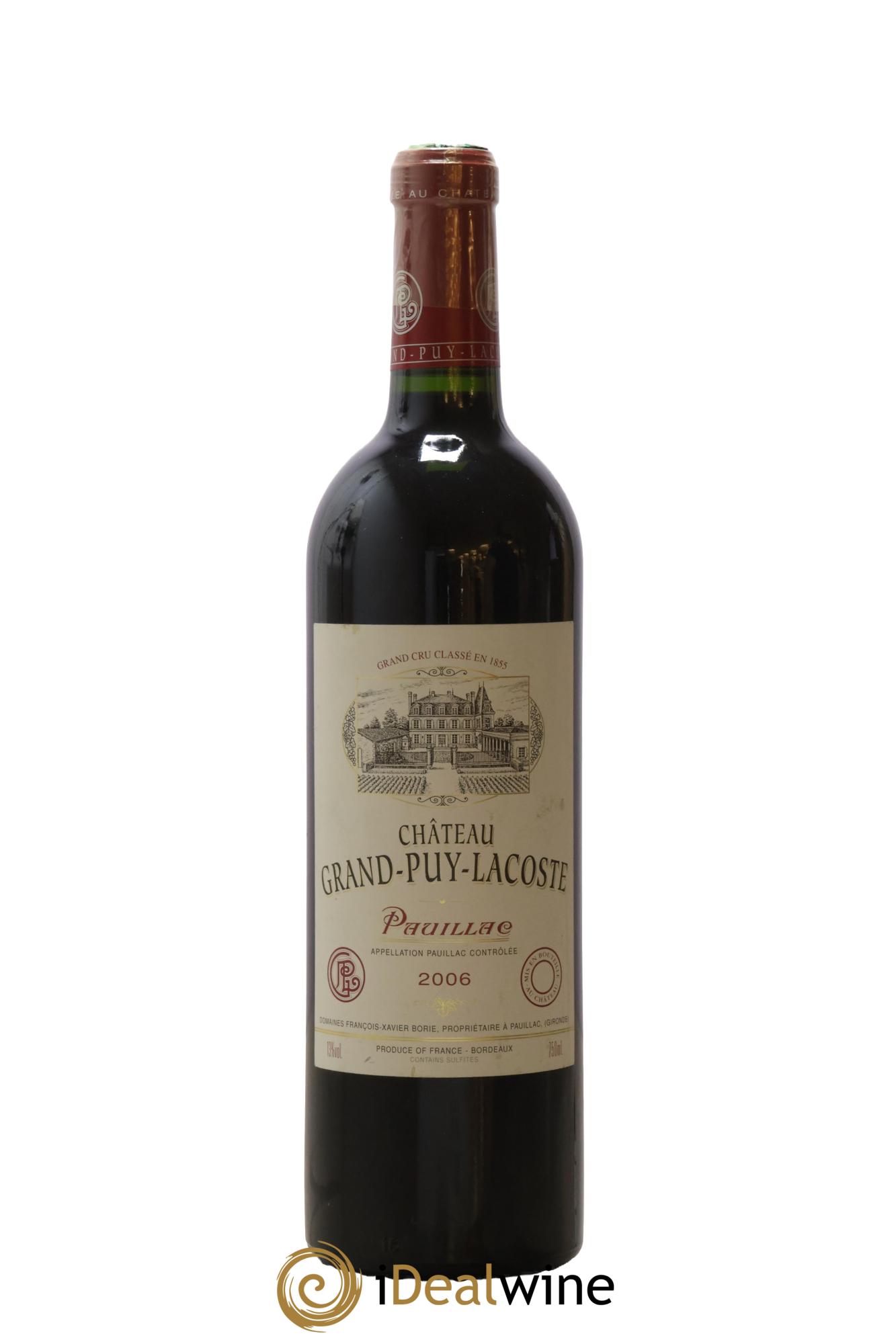 Château Grand Puy Lacoste 5ème Grand Cru Classé 2006 - Lot of 1 bottle - 0