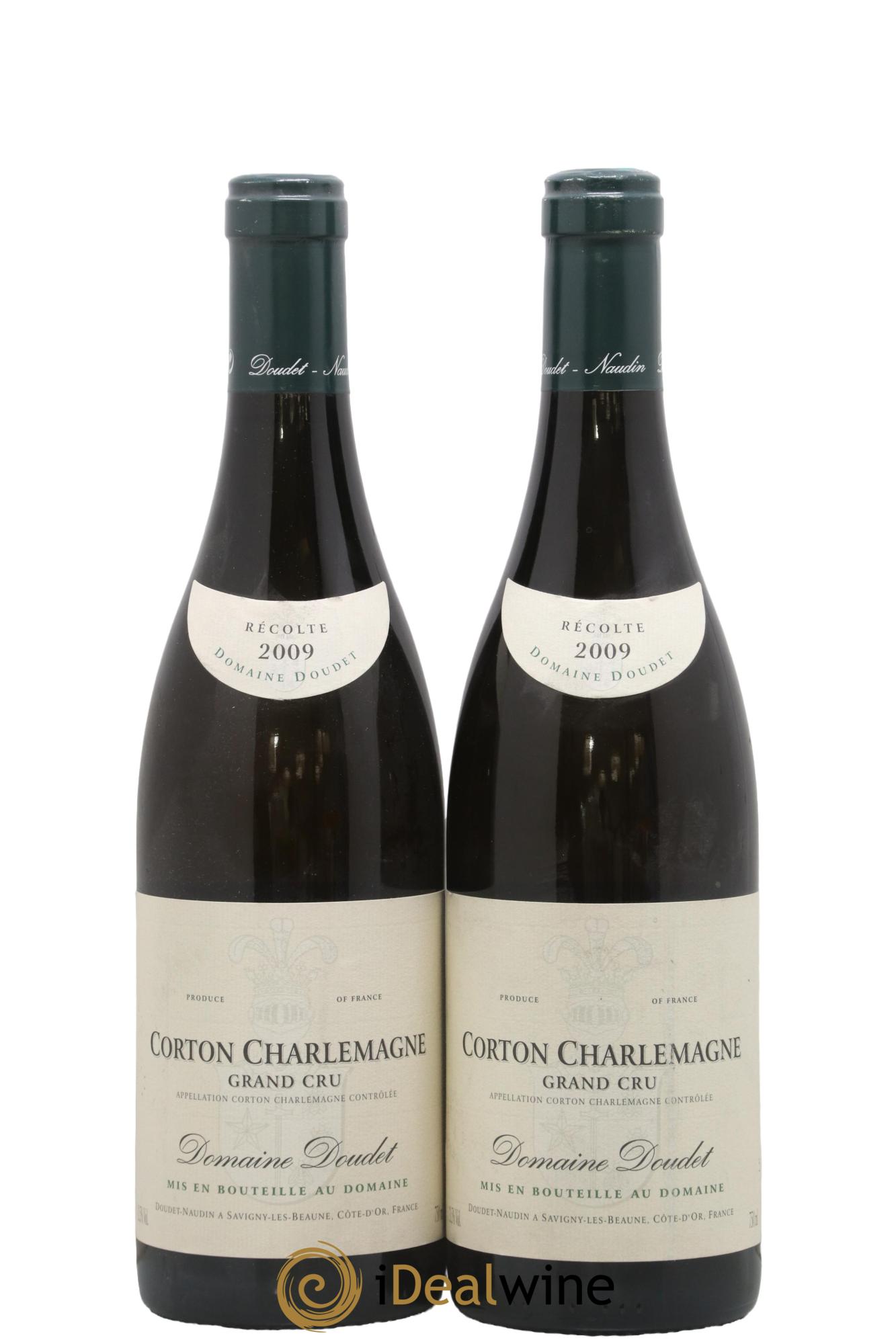 Corton-Charlemagne Grand Cru Doudet-Naudin 2009 - Posten von 2 Flaschen - 0