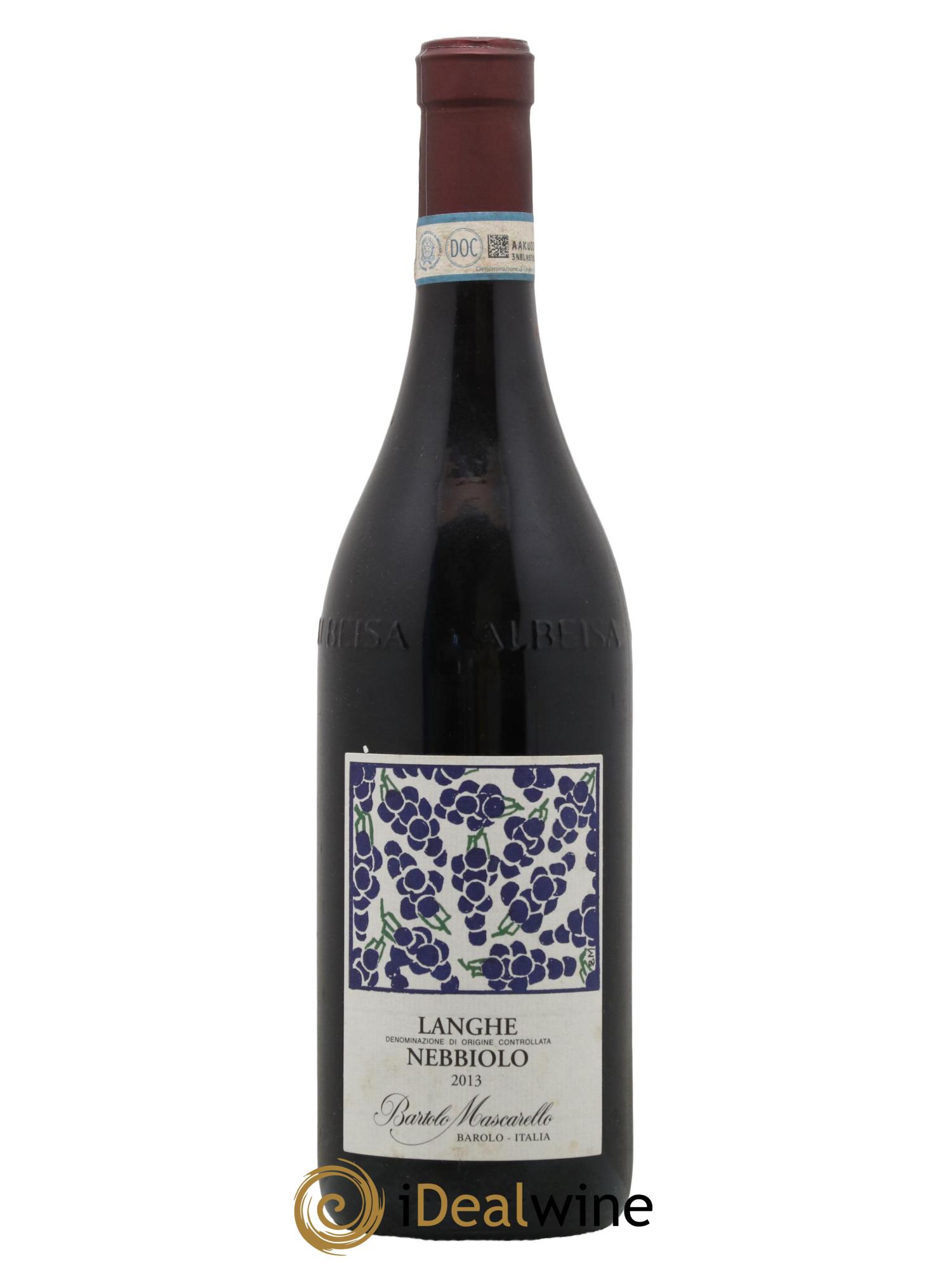 Langhe DOC Nebbiolo Bartolo Mascarello 2013 - Lotto di 1 bottiglia - 0