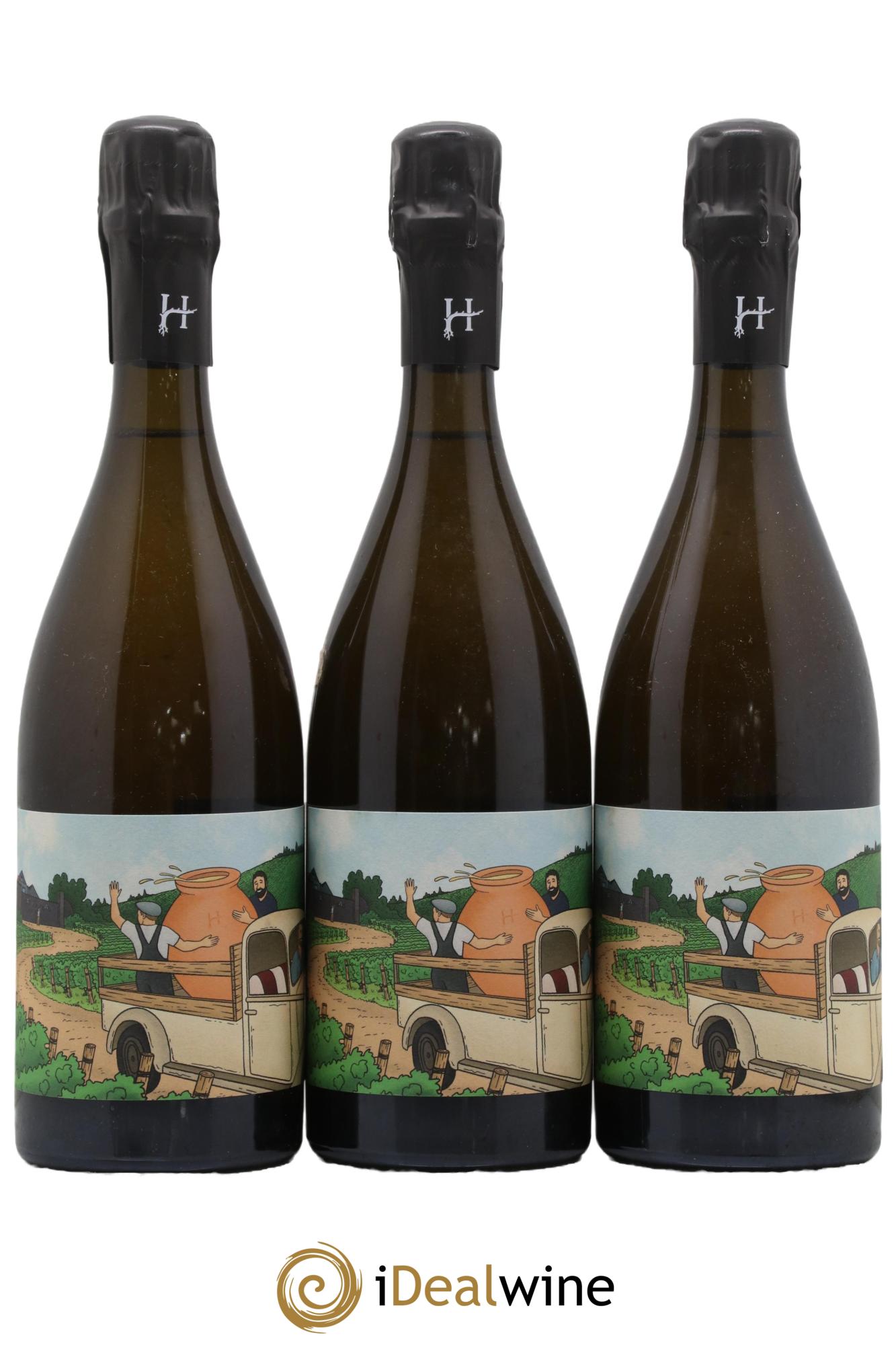 Auguste II Romain Henin - Lot de 3 bouteilles - 0