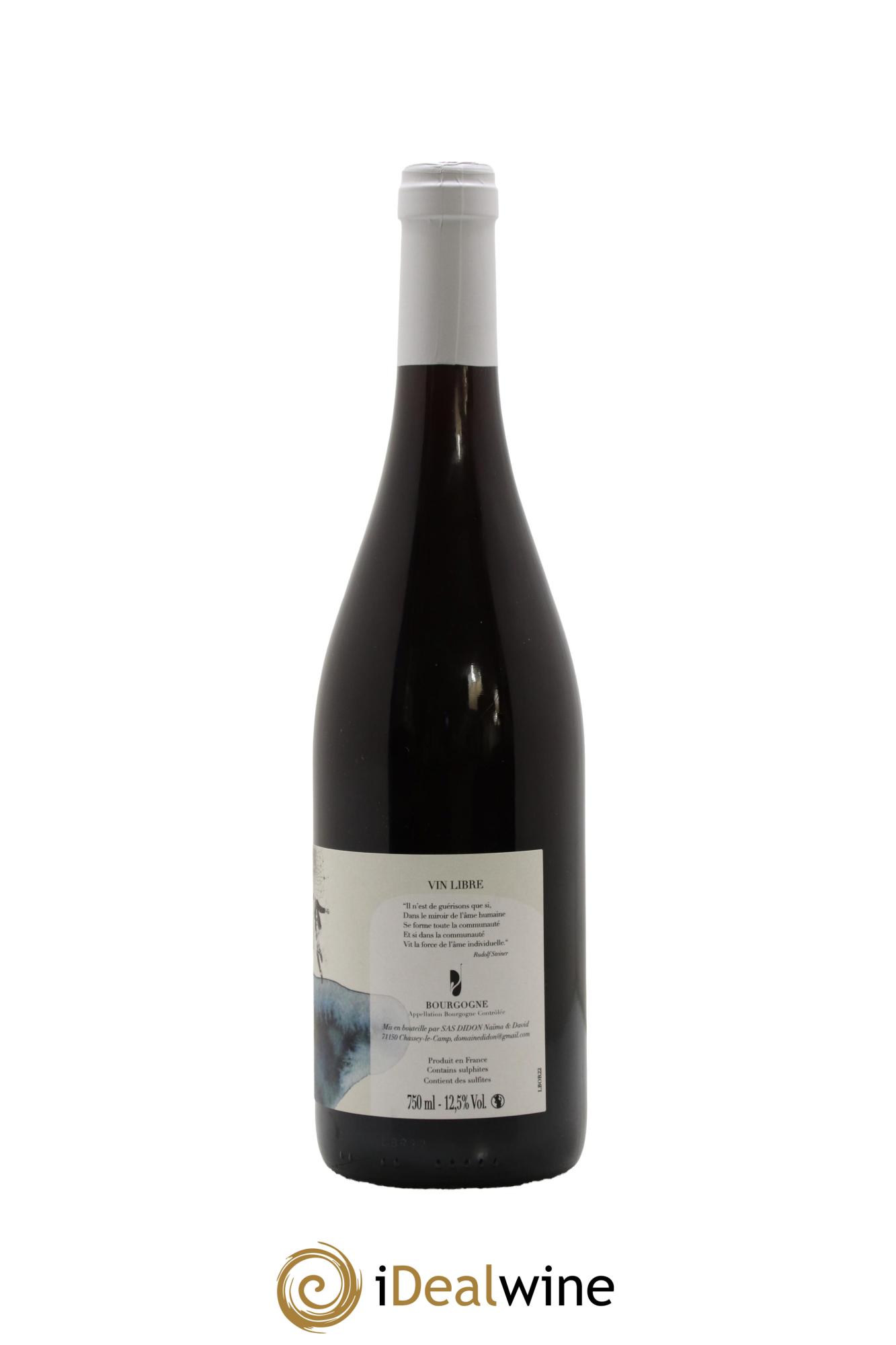 Bourgogne Didon (Domaine) Vin Libre 2022 - Lot de 1 bouteille - 1