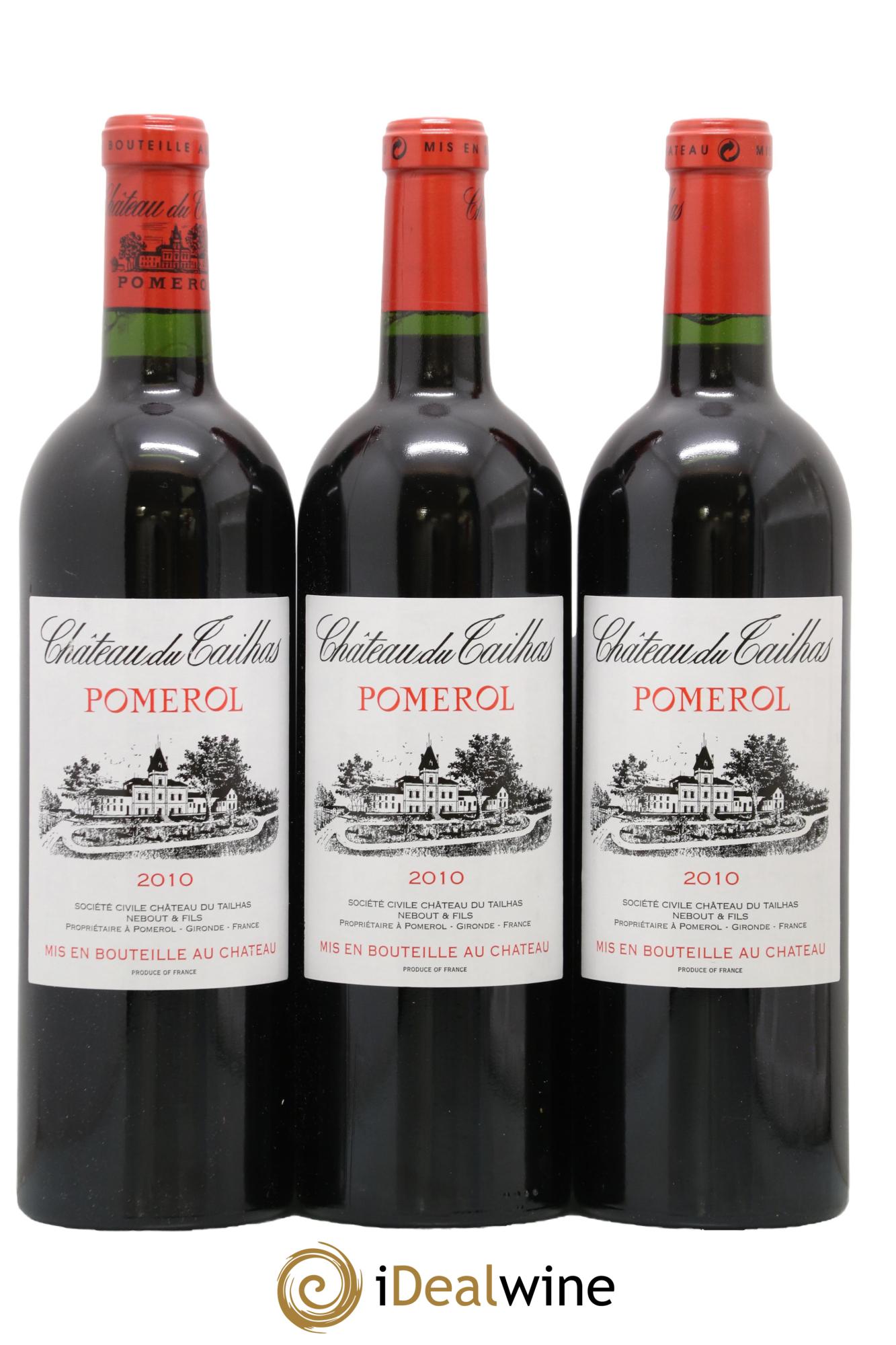 Château du Tailhas 2010 - Lot of 3 bottles - 0