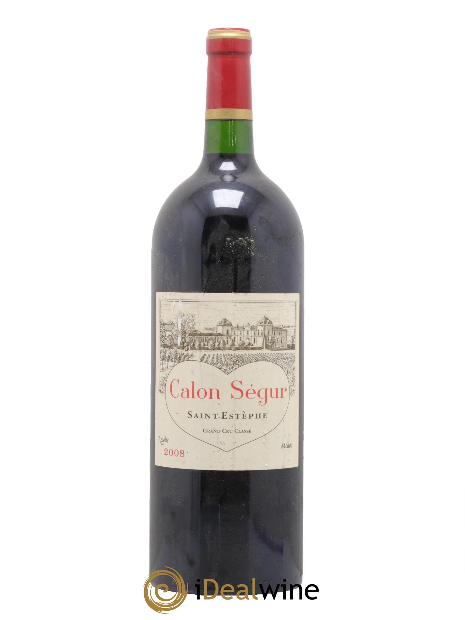 Château Calon Ségur 3ème Grand Cru Classé 2008 - Lot de 1 magnum - 0