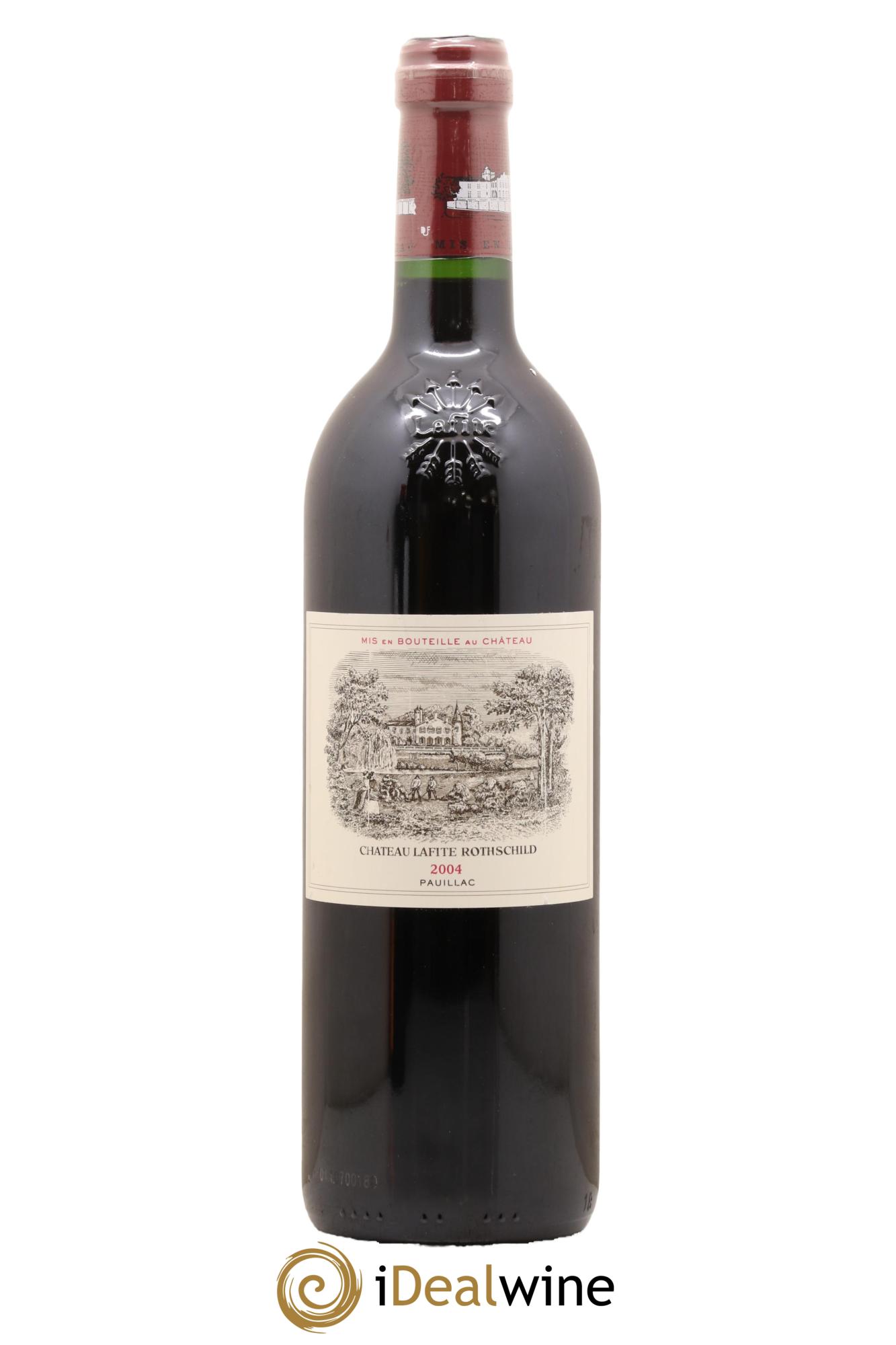 Château Lafite Rothschild 1er Grand Cru Classé 2004 - Lot de 1 bouteille - 0