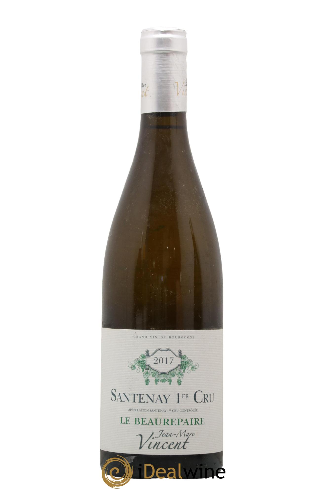 Santenay 1er Cru Le Beaurepaire Jean-Marc Vincent (Domaine) 2017 - Lot de 1 bouteille - 0