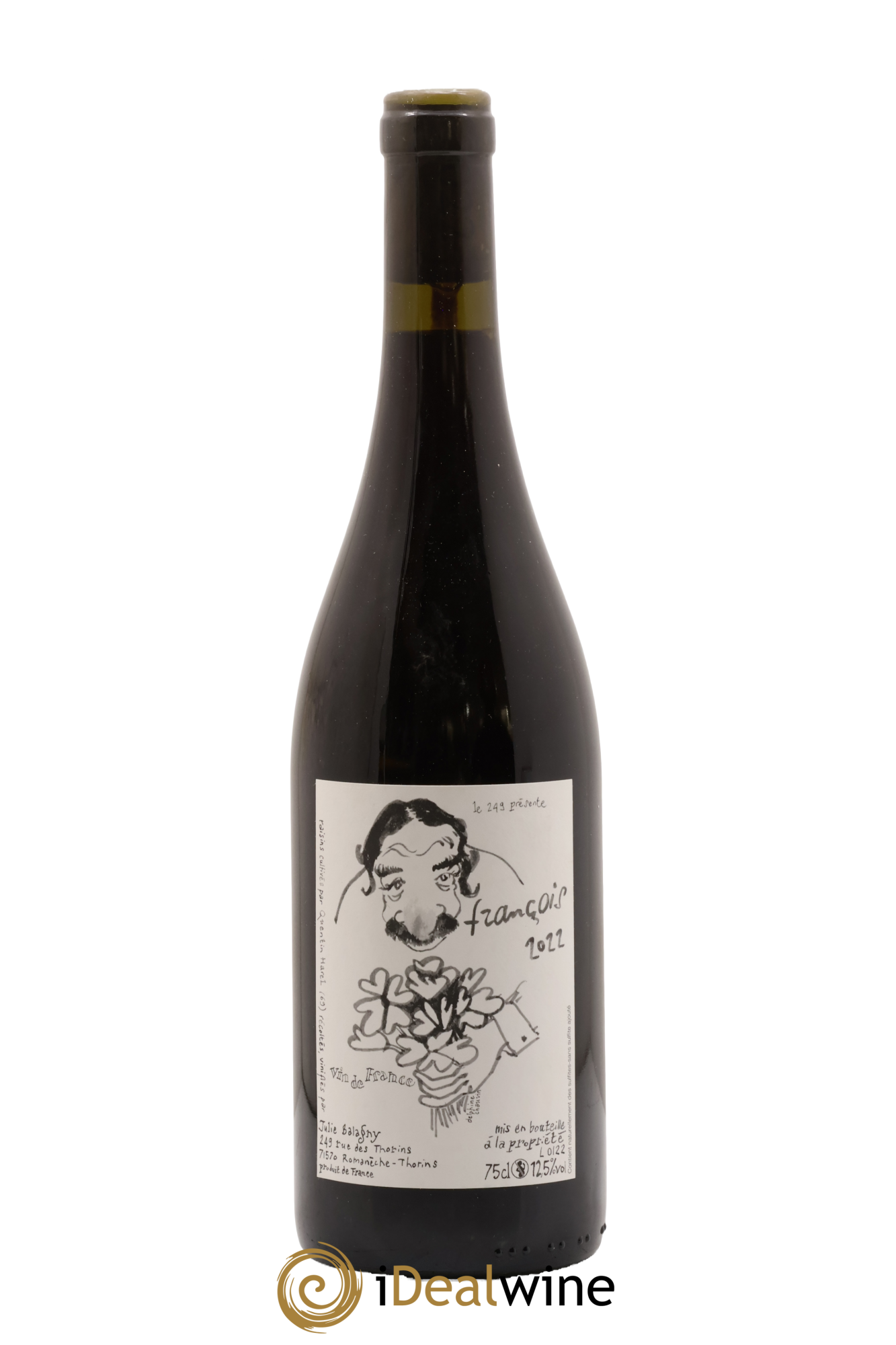 Vin de France François Julie Balagny 2022 - Lot de 1 bouteille - 0