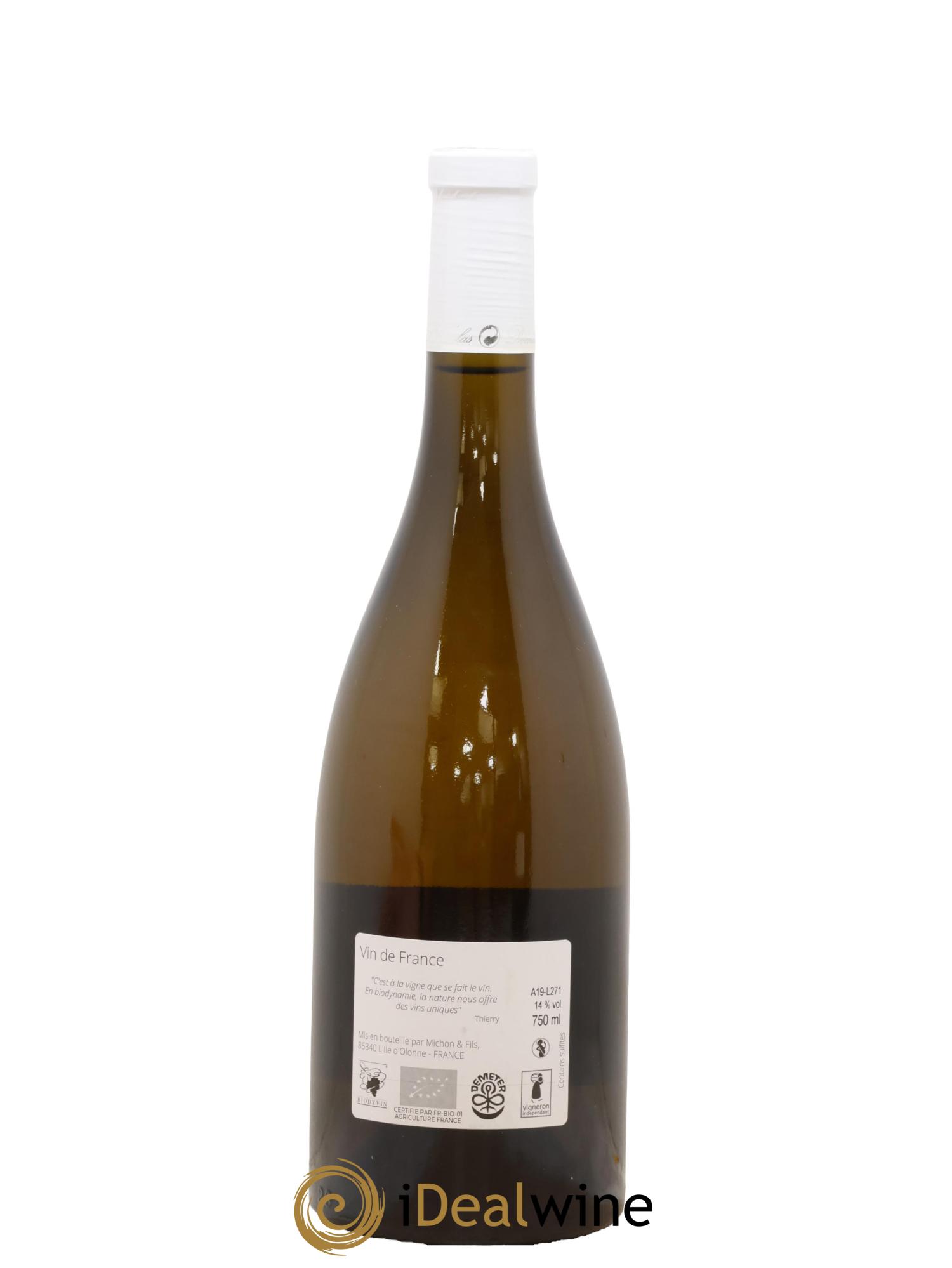 Vin de France Les Rochais Domaine Saint Nicolas 2019 - Lot de 1 bouteille - 1
