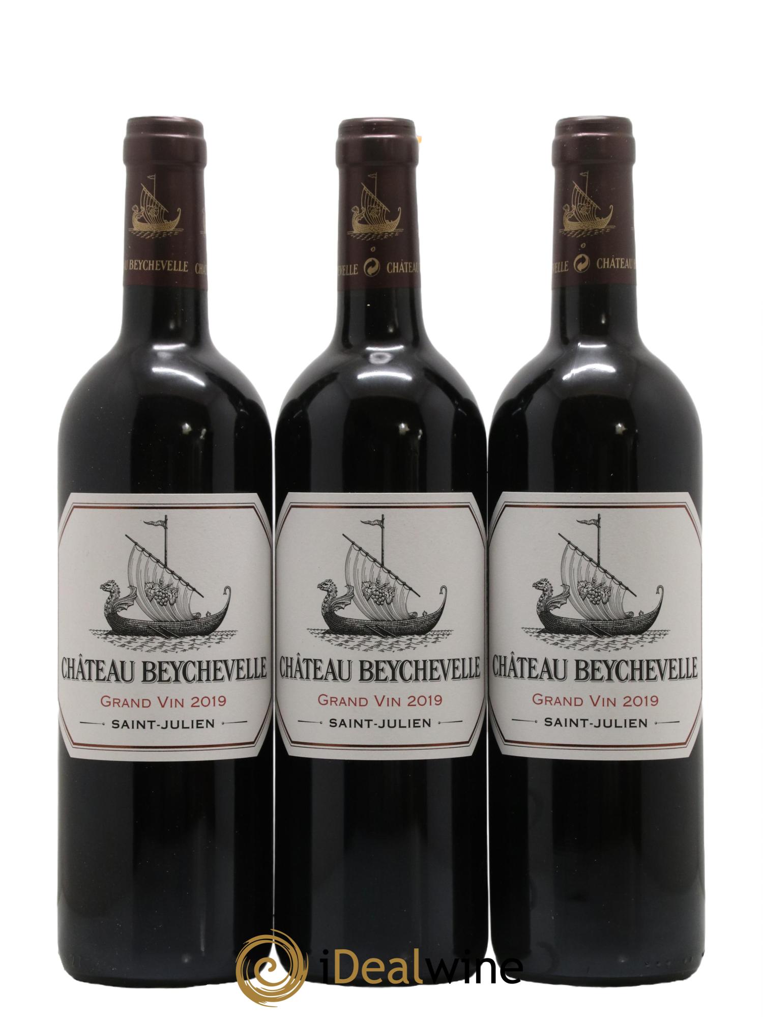 Château Beychevelle 4ème Grand Cru Classé 2019 - Lot de 6 bouteilles - 1
