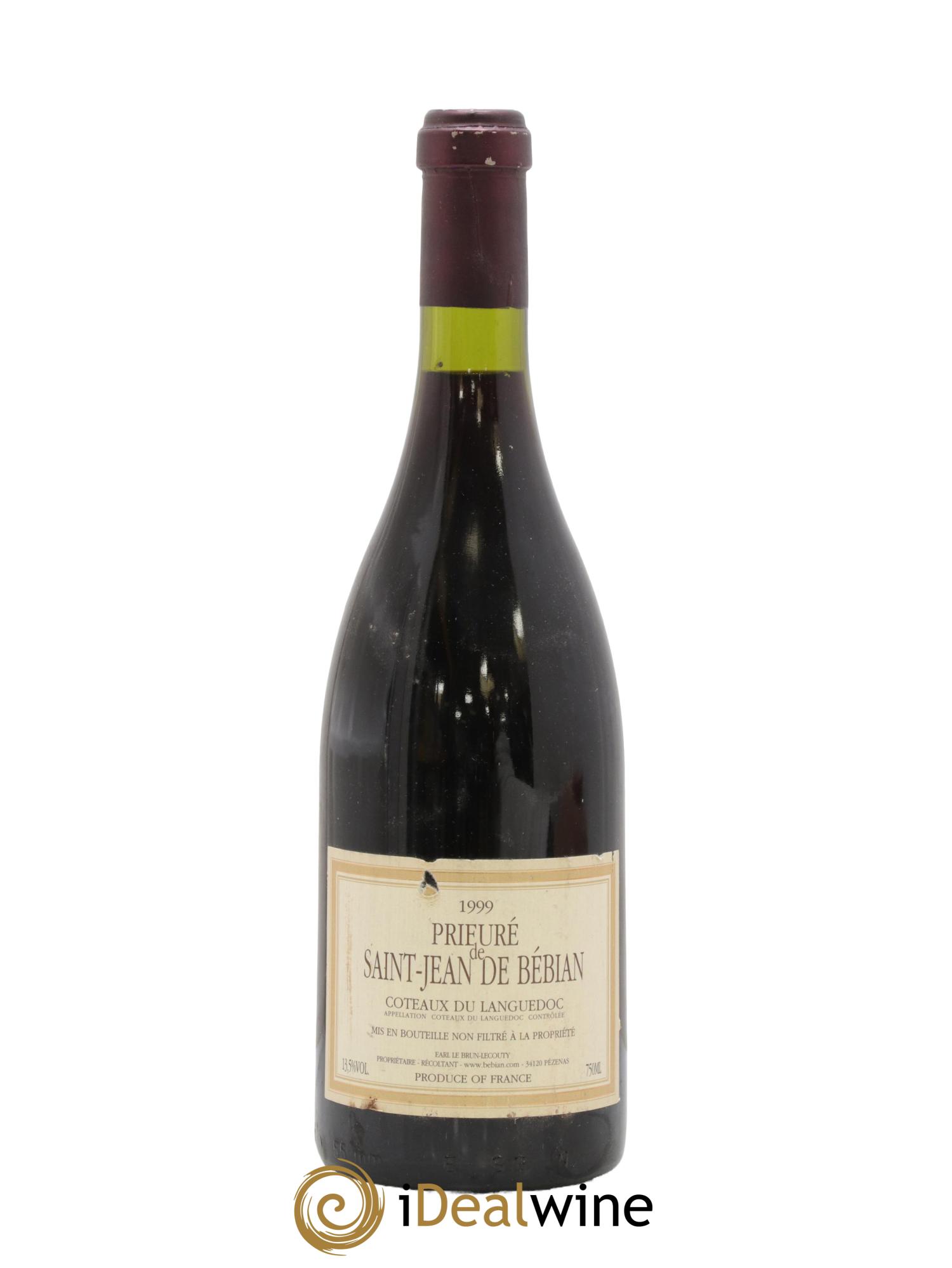 Languedoc Prieuré St-Jean de Bébian 1999 - Lot of 1 bottle - 0