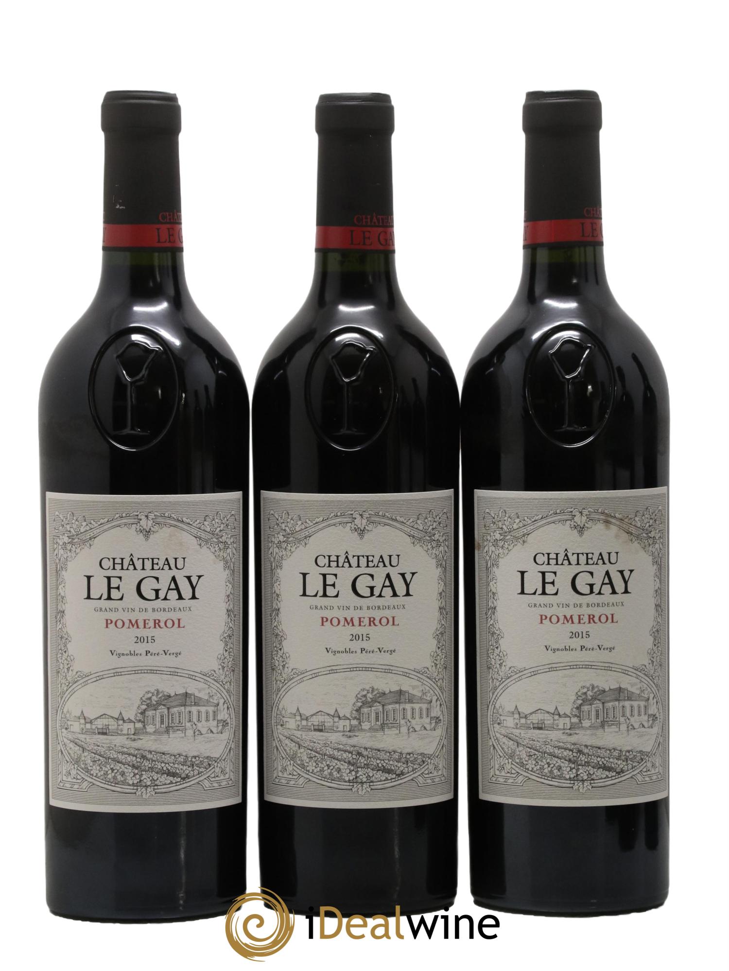Château Le Gay 2015 - Posten von 6 Flaschen - 1