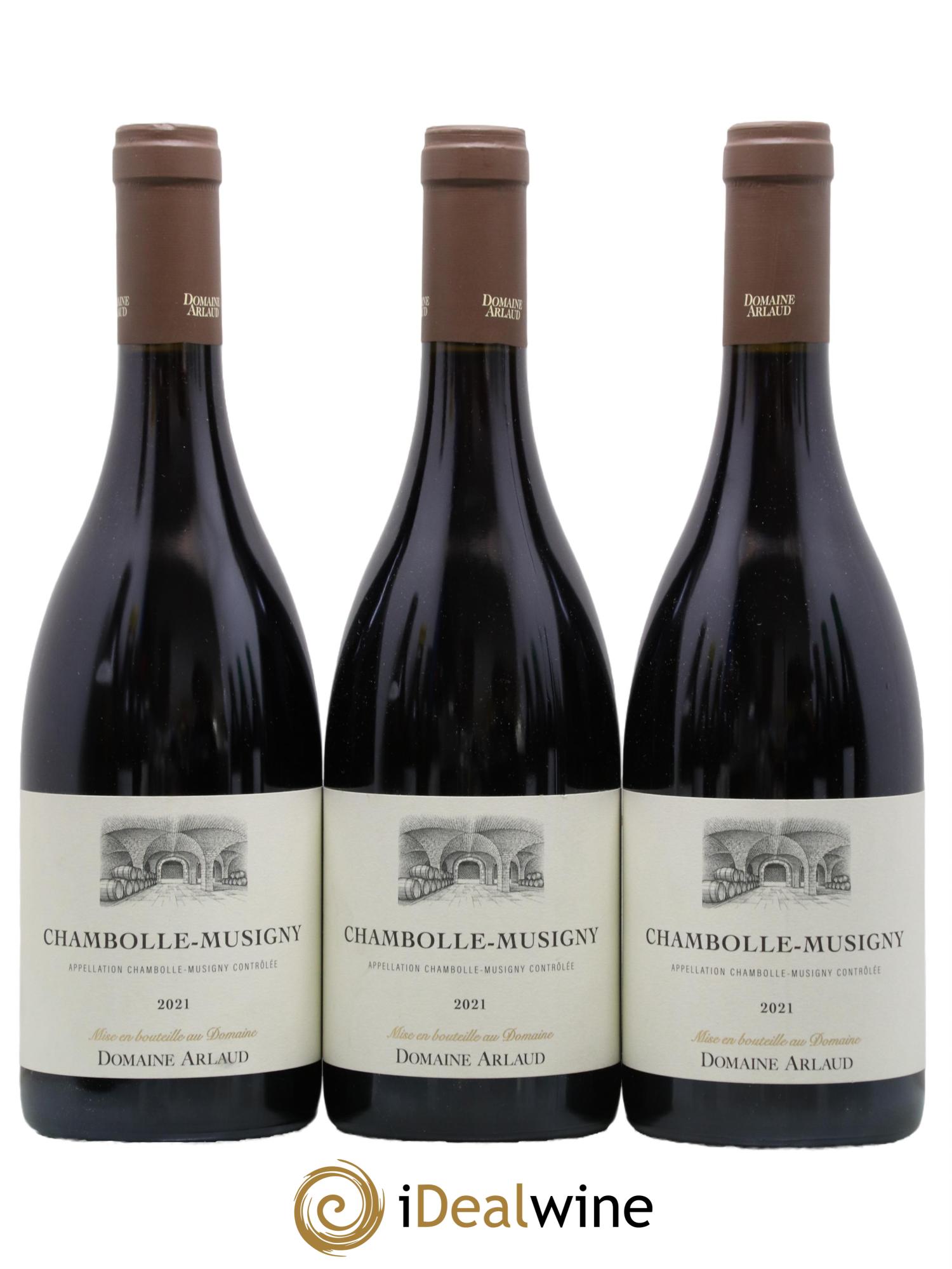 Chambolle-Musigny Arlaud 2021 - Lotto di 3 bottiglie - 0