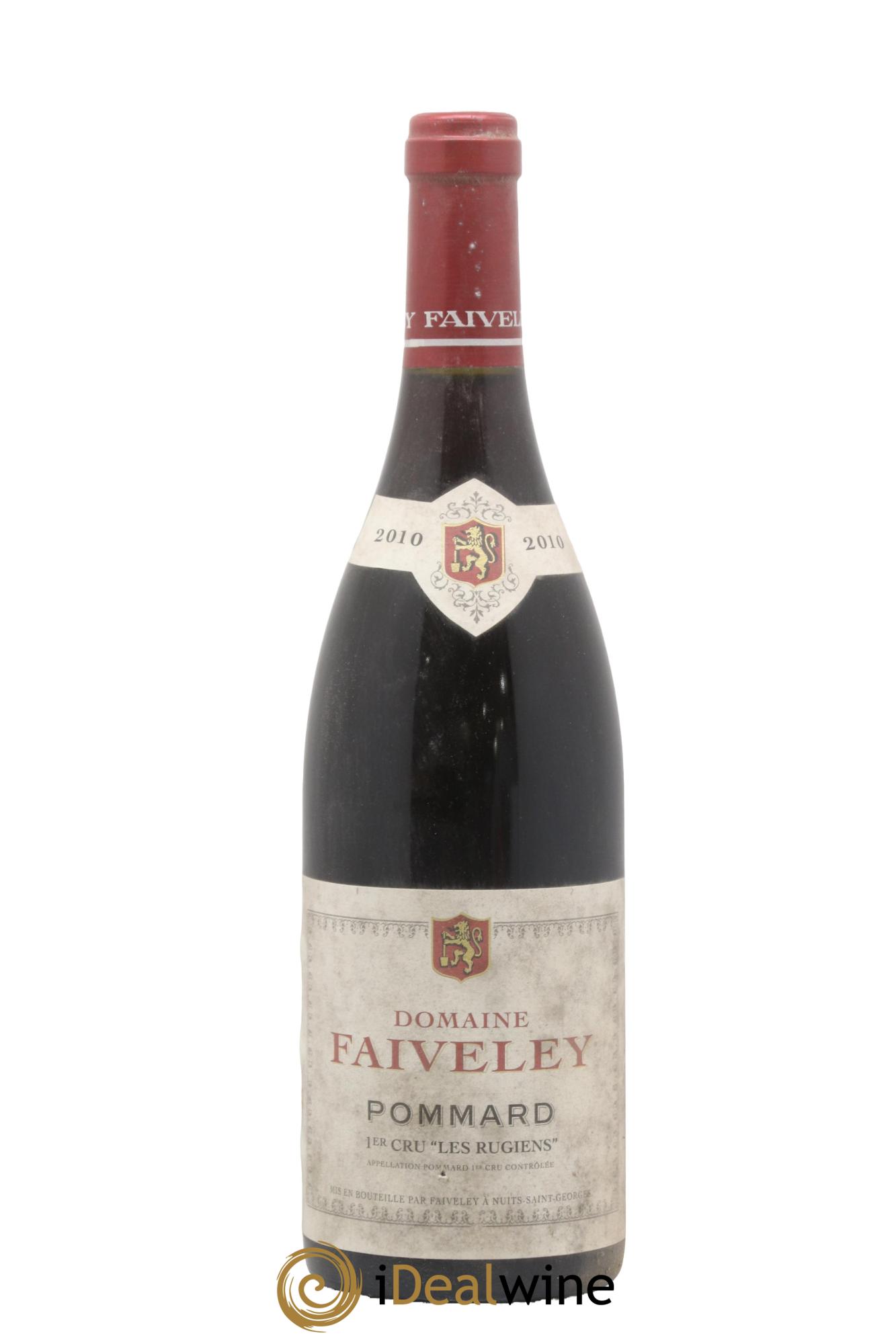 Pommard 1er Cru Les Rugiens Faiveley 2010 - Lot de 1 bouteille - 0