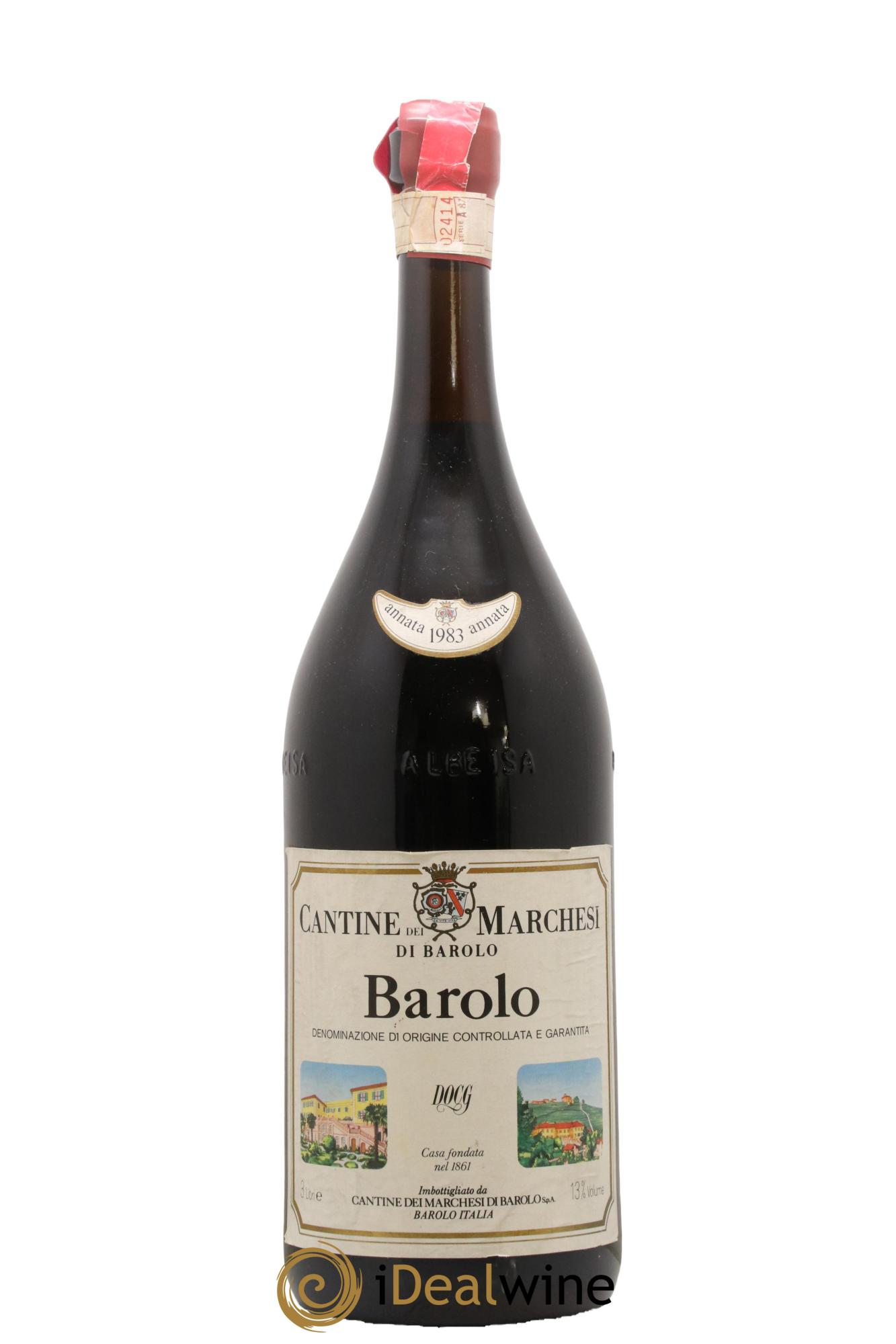 Barolo DOCG Marchesi di Barolo 1983 - Lot of 1 double magnum - 0