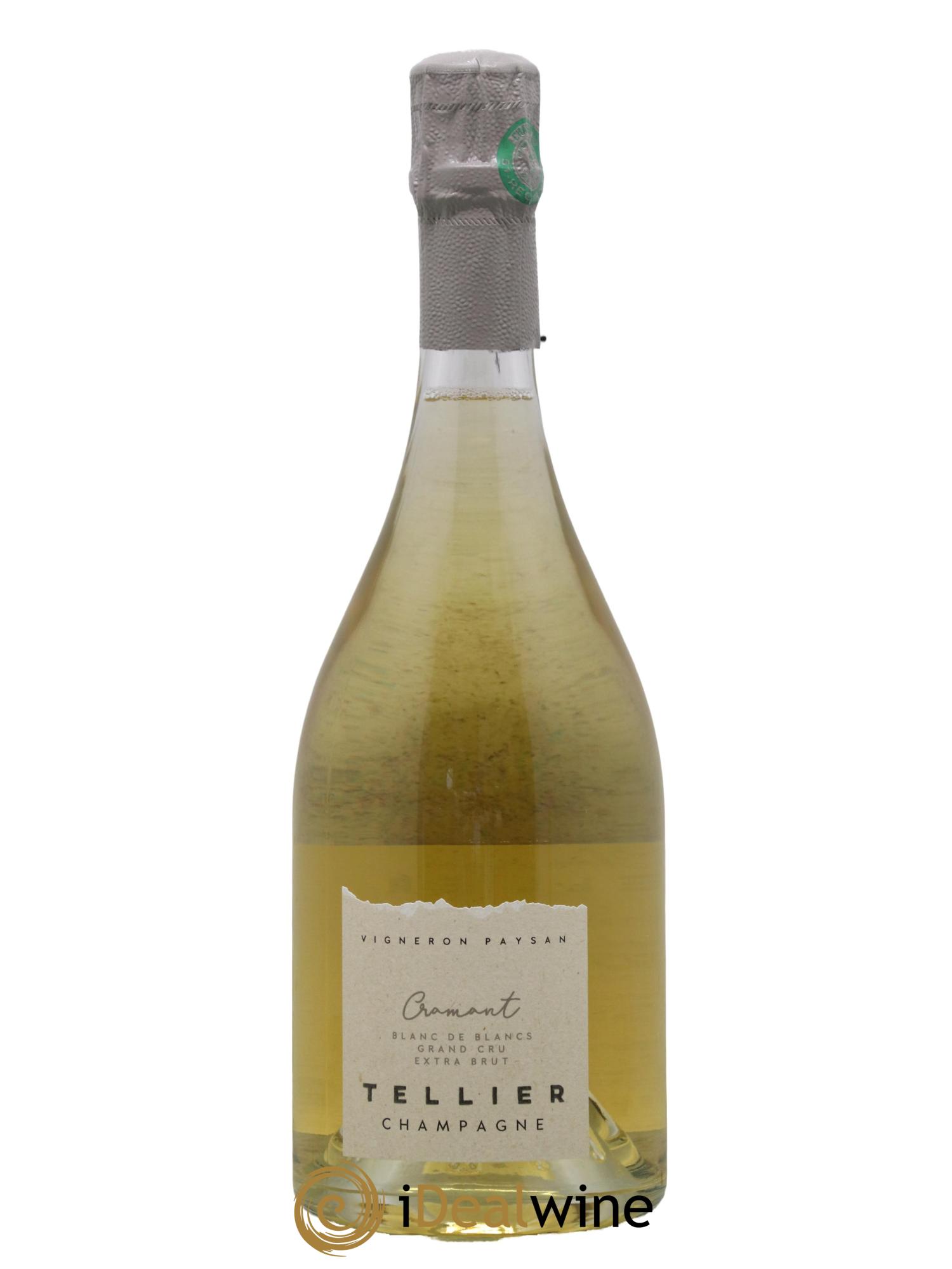 Cramant Blanc de Blancs Grand Cru Extra-Brut Tellier 2018 - Lot de 1 bouteille - 0