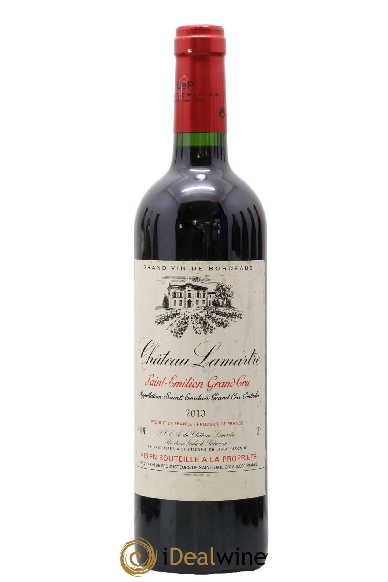 Château Lamartre 2010 - Lot de 1 bouteille - 0