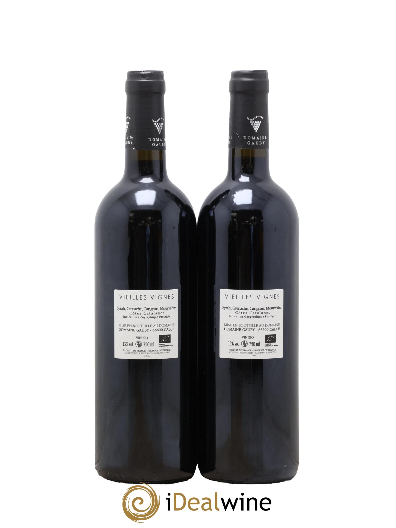 Côtes Catalanes Vieilles Vignes Gauby (Domaine) 2020 - Lot de 2 bouteilles - 1